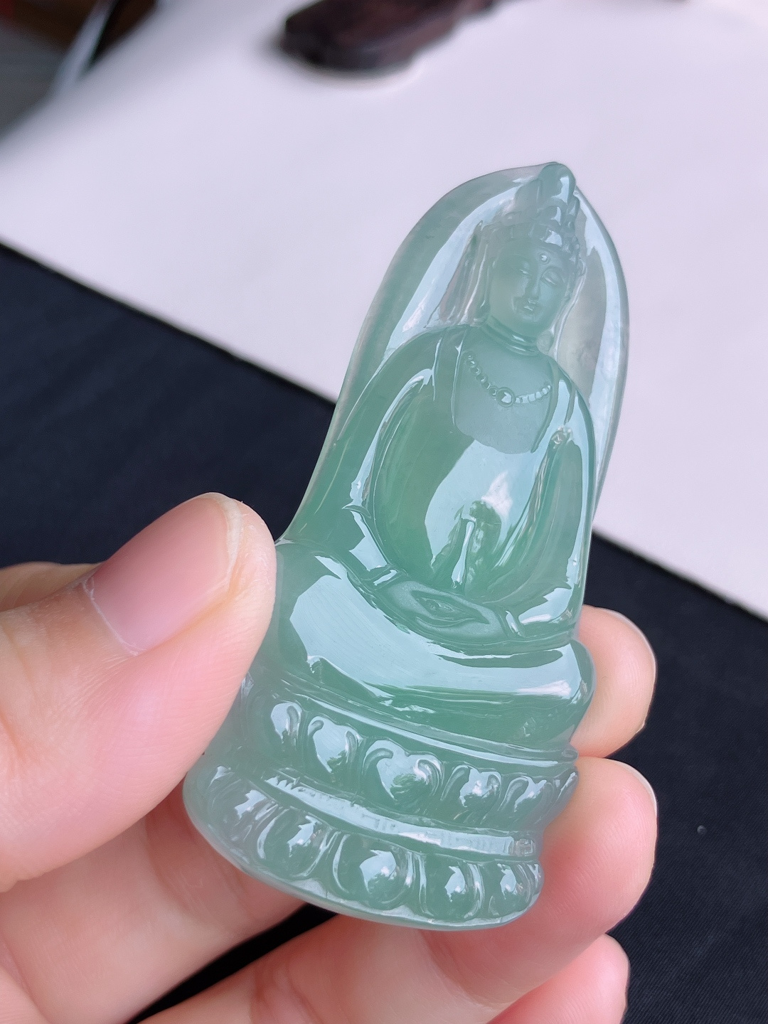 ️，底色素衣观音，晶莹剔透，尺寸66/31/7/自然光实拍