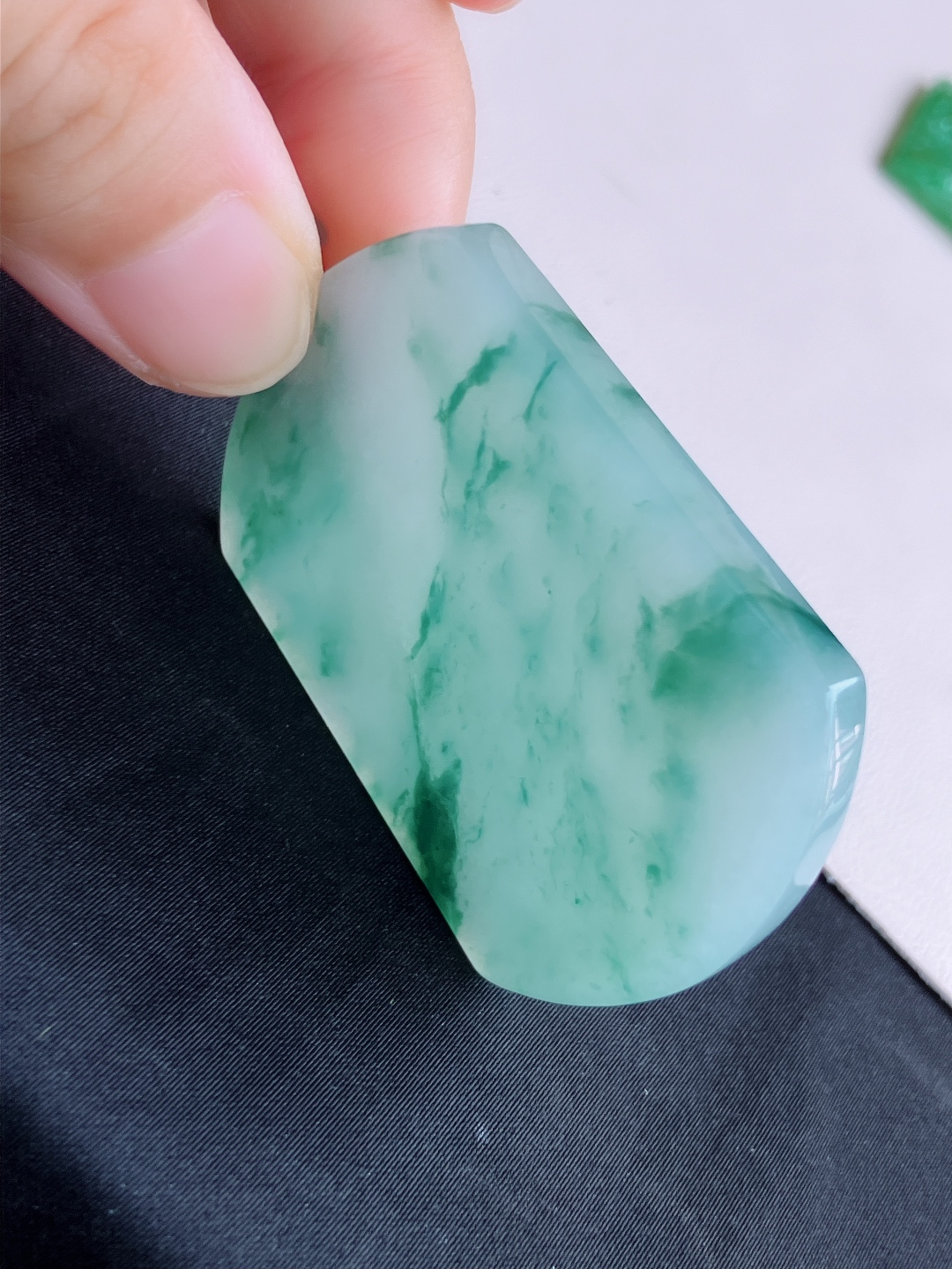 ️，冰飘平安牌，意境美，水墨画，尺寸53.8/38.6/5/自然光实拍