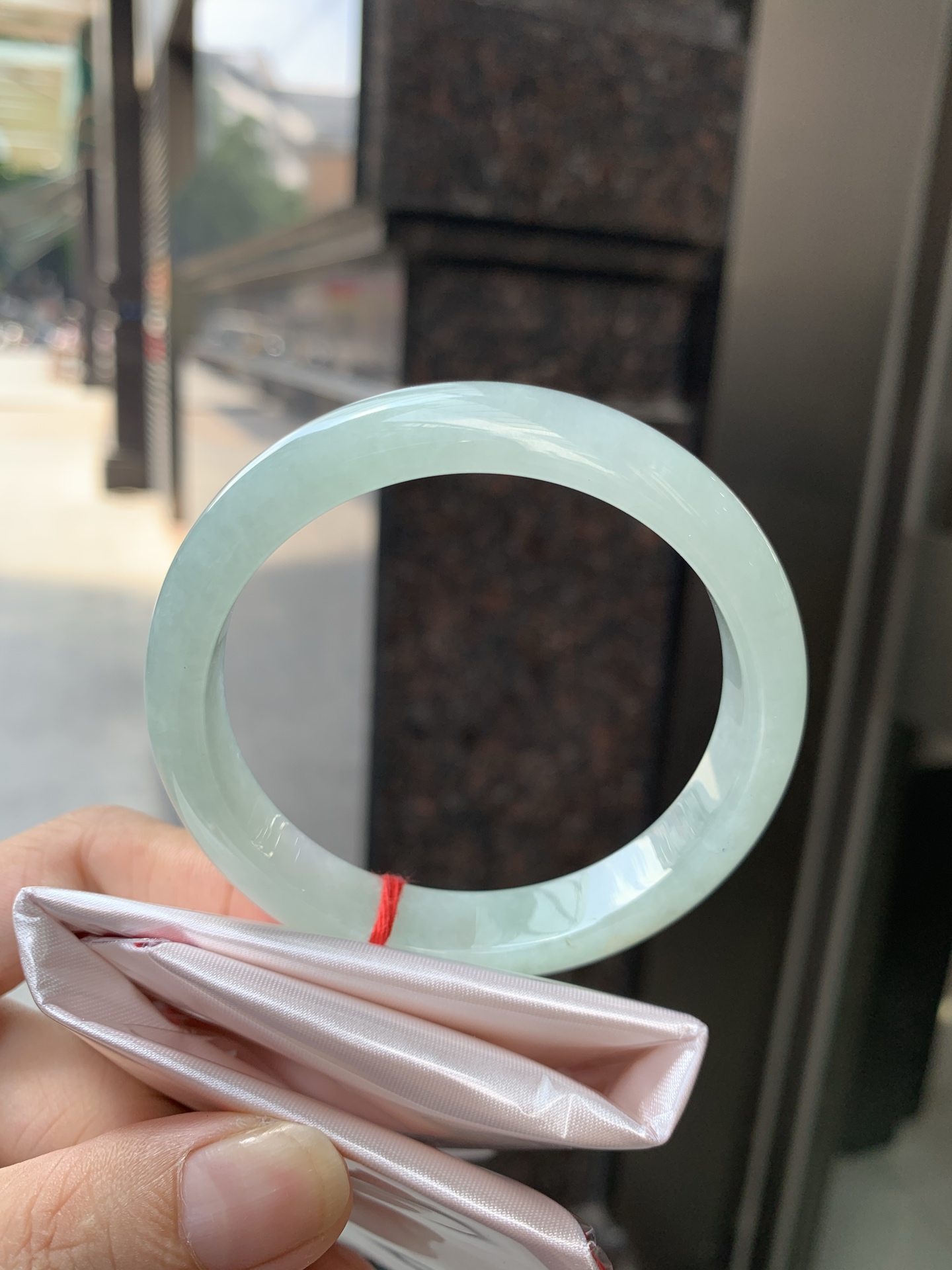 晴绿底洒金正圈 56-7.4-11.1 0913-N1560 打灯棉线