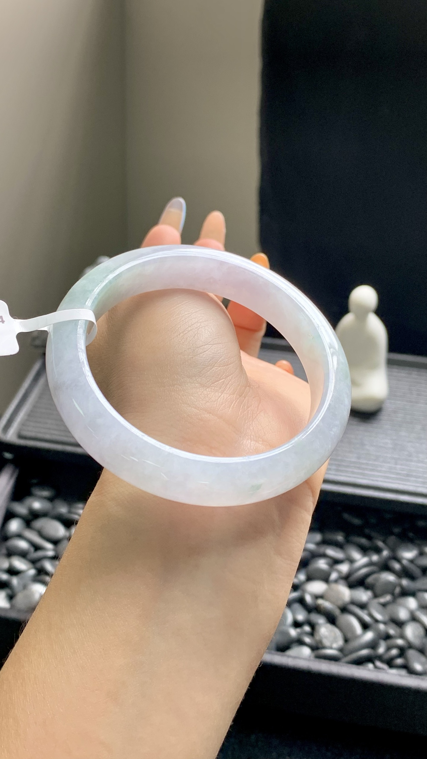 冰紫飘花正圈成品 HYY-9984 尺寸：57.5-12-8