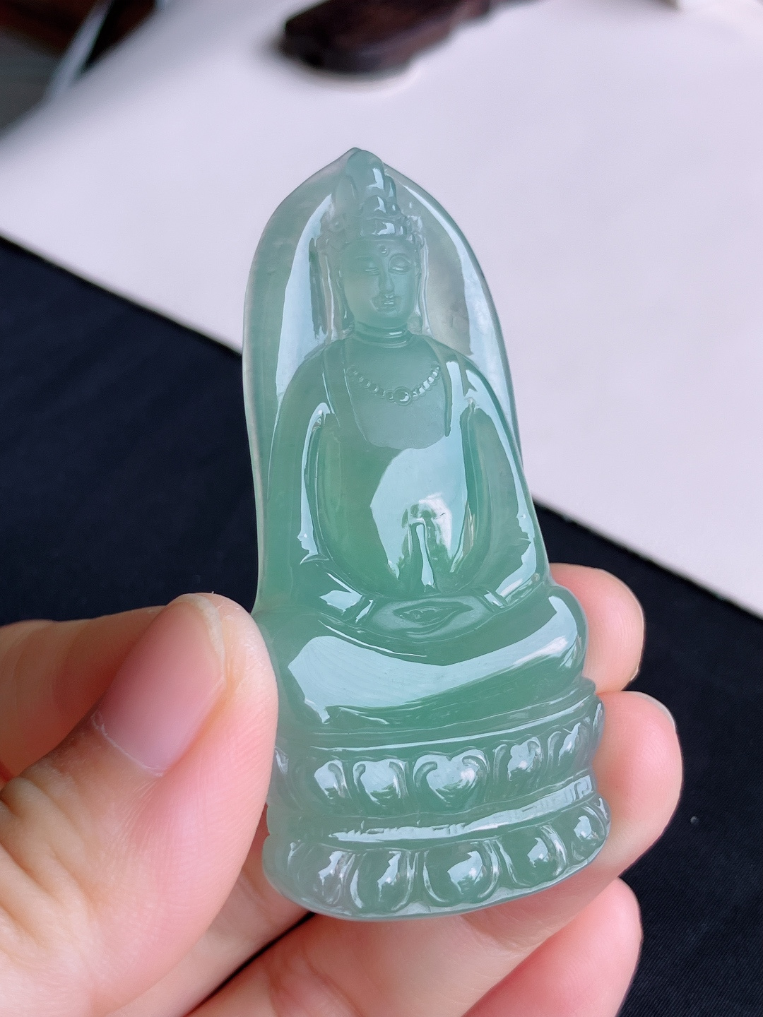 ️，底色素衣观音，晶莹剔透，尺寸66/31/7/自然光实拍