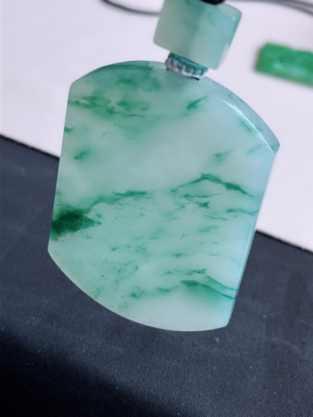 ️，冰飘平安牌，意境美，水墨画，尺寸53.8/38.6/5/自然光实拍