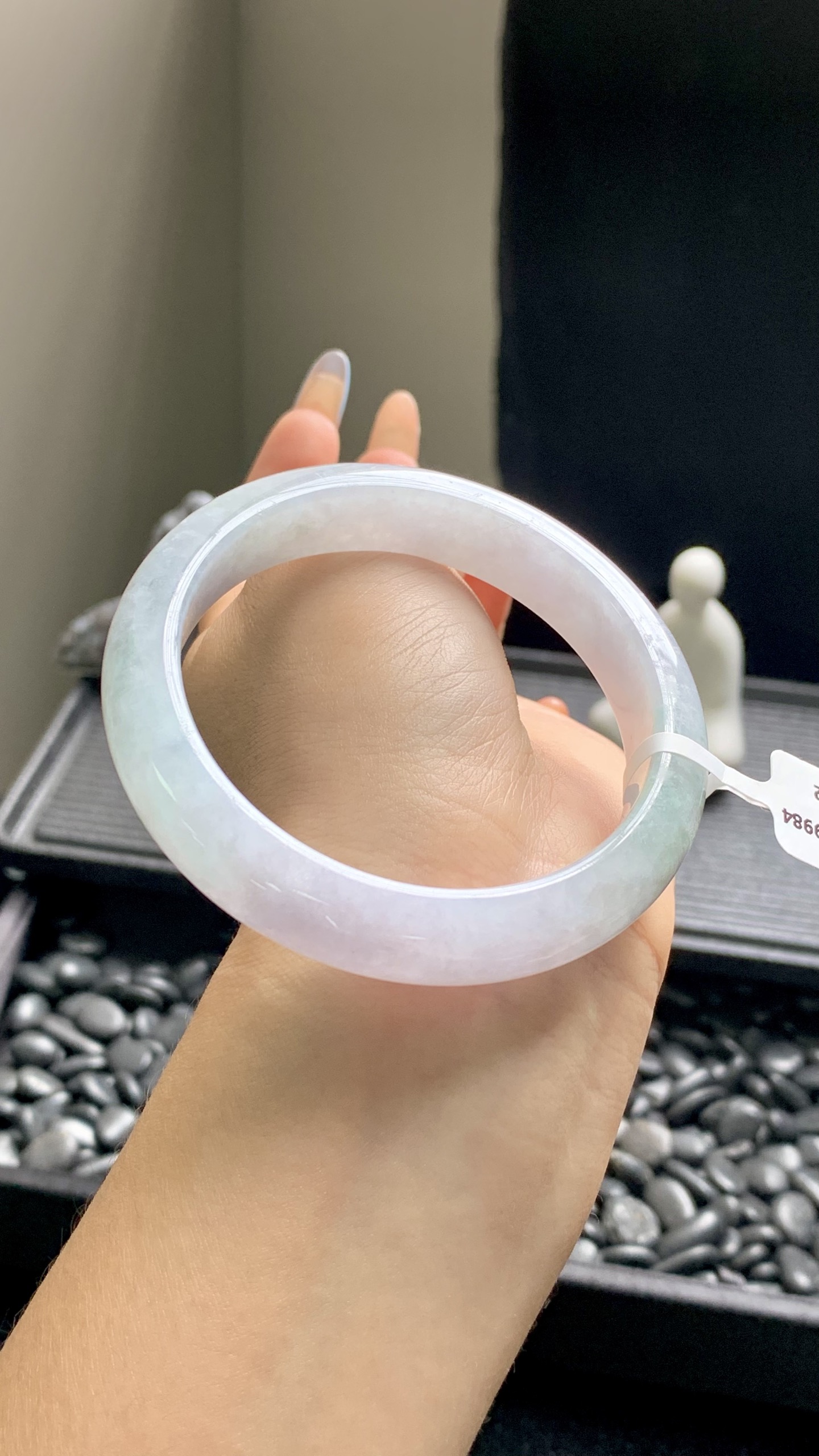 冰紫飘花正圈成品 HYY-9984 尺寸：57.5-12-8