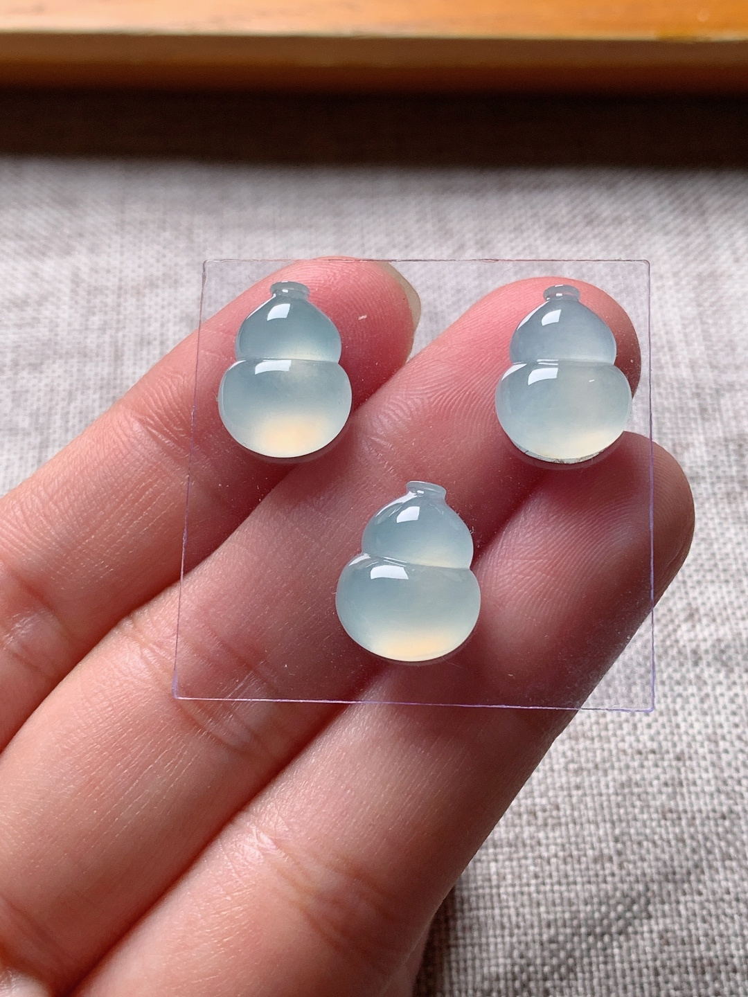 ️冰葫芦一手，水润种老 0913 尺寸12.4*10*4.3