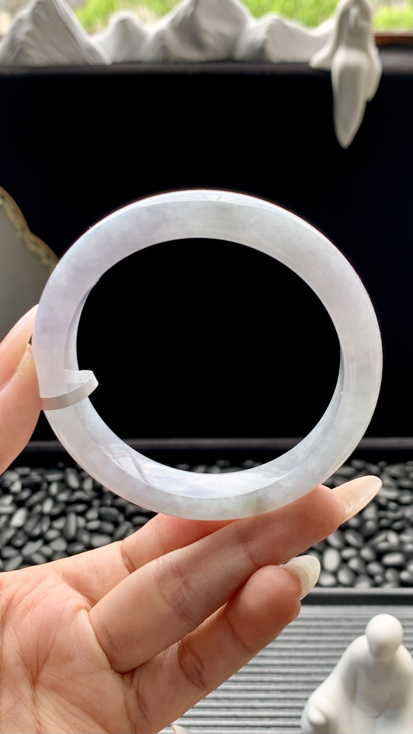 淡粉紫正圈成品 HYY-9986 尺寸：58-12-8