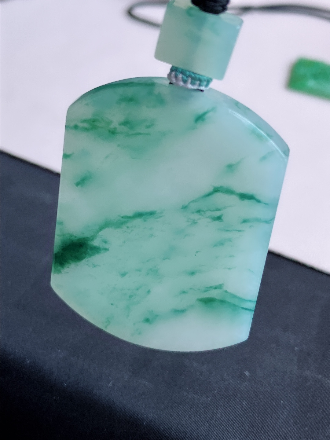 ️，冰飘平安牌，意境美，水墨画，尺寸53.8/38.6/5/自然光实拍