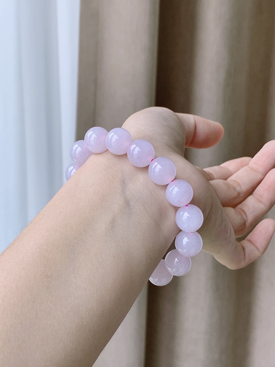 【珠子】手串圆珠珠子手串 【说明】缅甸 性比高 大卡 【尺寸】12.4mm 【重量】53.3克