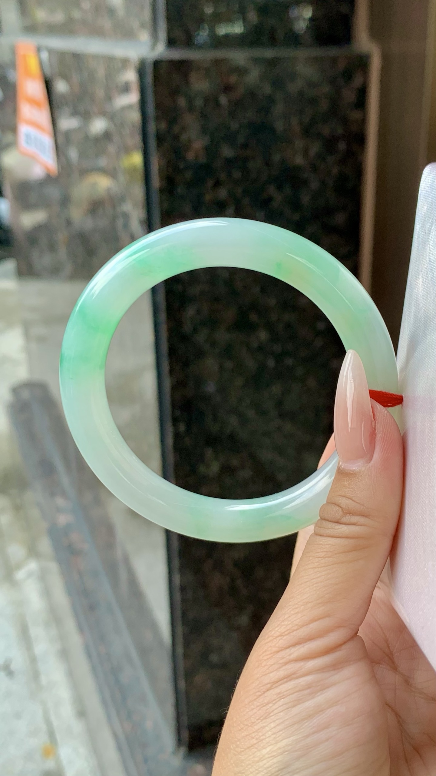 冰飘绿圆条成品 HYY-9200 尺寸：55.2-9.5-9.8