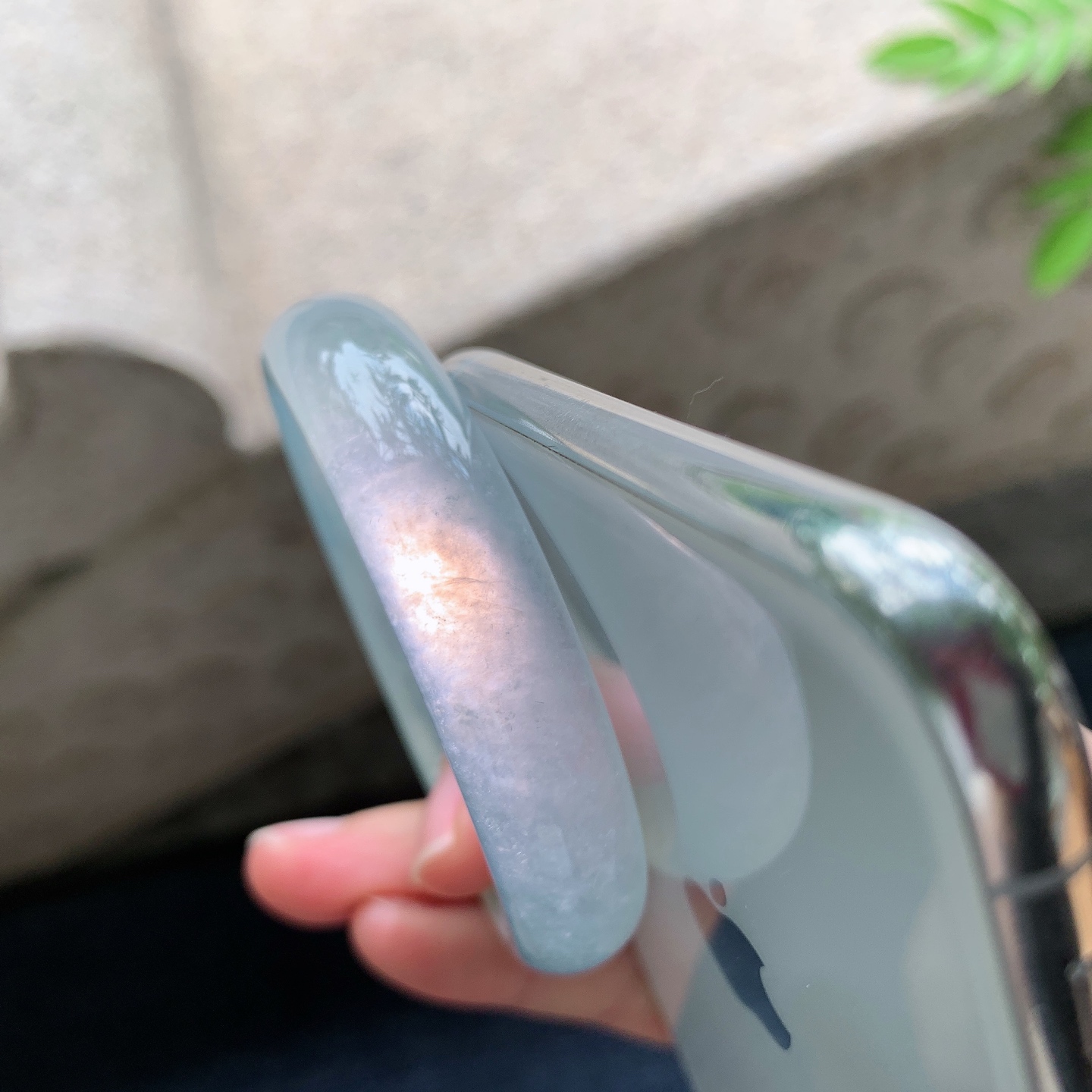 正圈53 54 圈口54/12.3/6.9 编码GJ091529 冰飘黄翡，清透，水润，种老，细腻，打灯有棉线