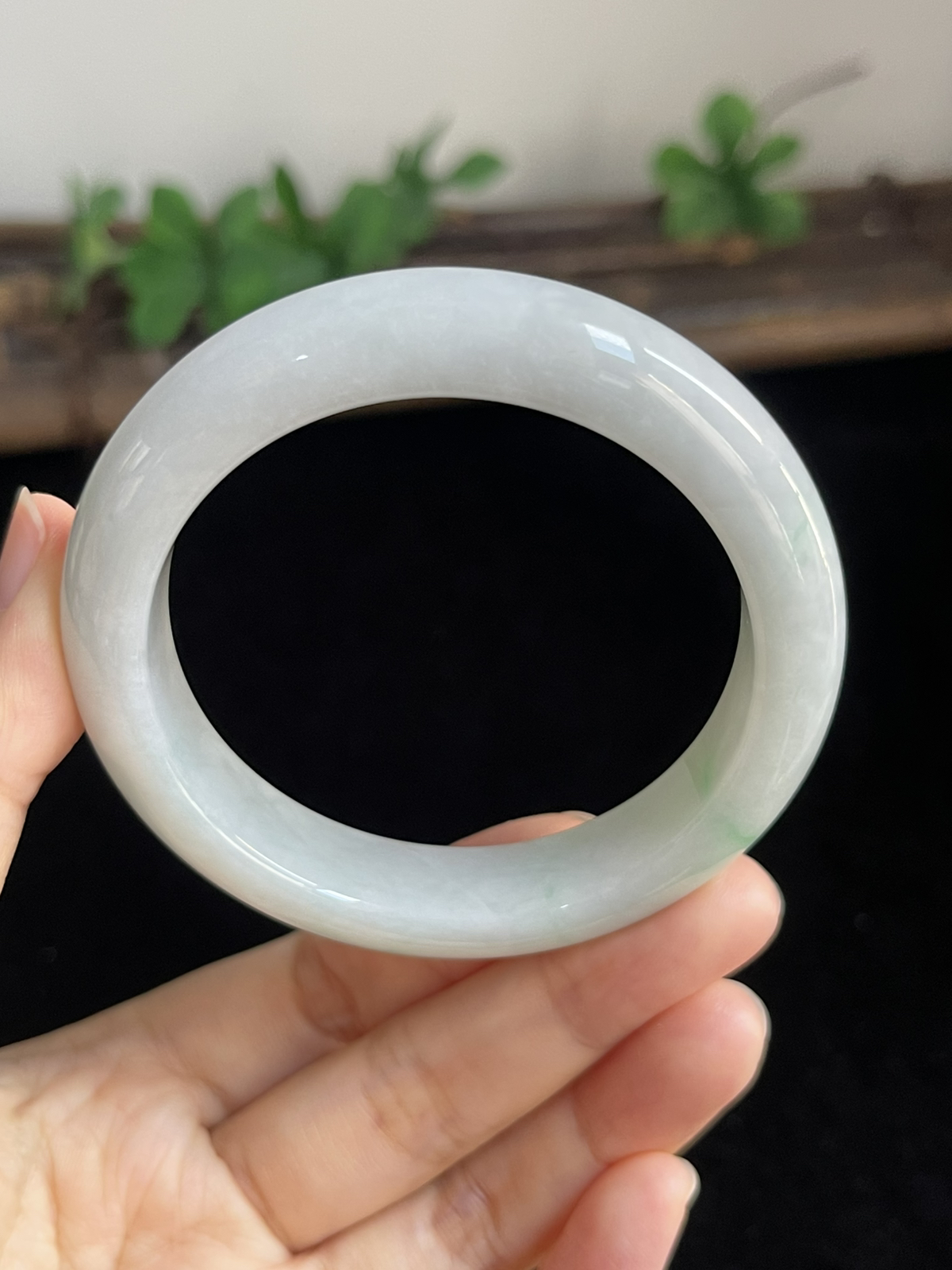 正圈54圈口，翡翠手镯