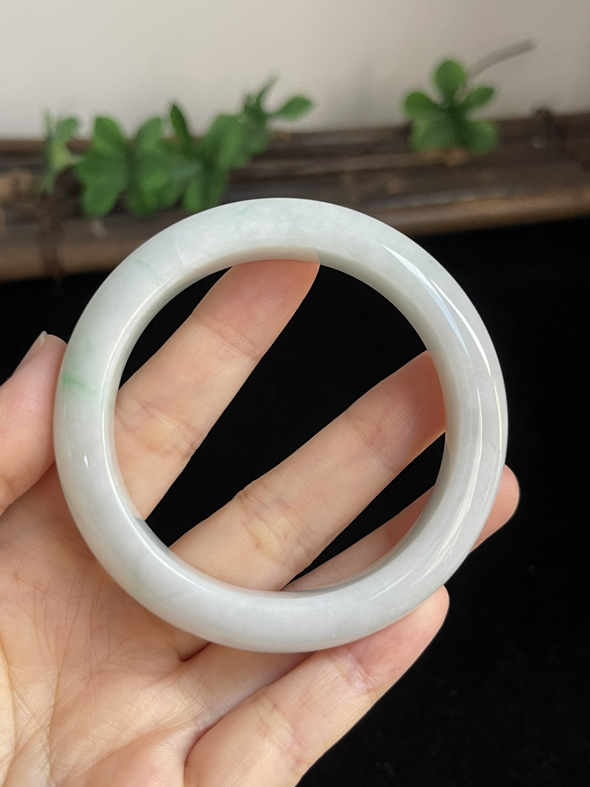 正圈54圈口，翡翠手镯