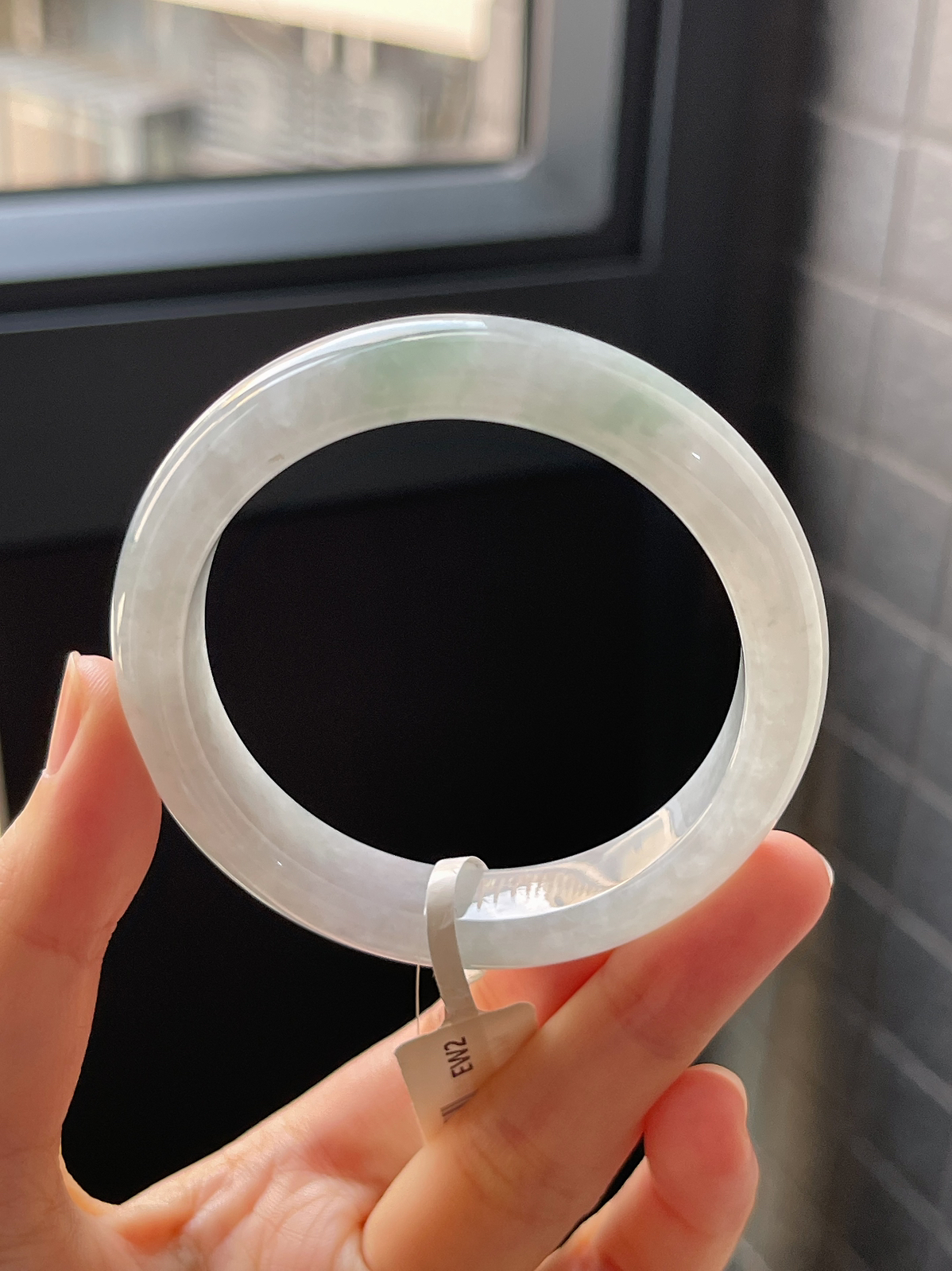 正圈53圈口，翡翠手镯