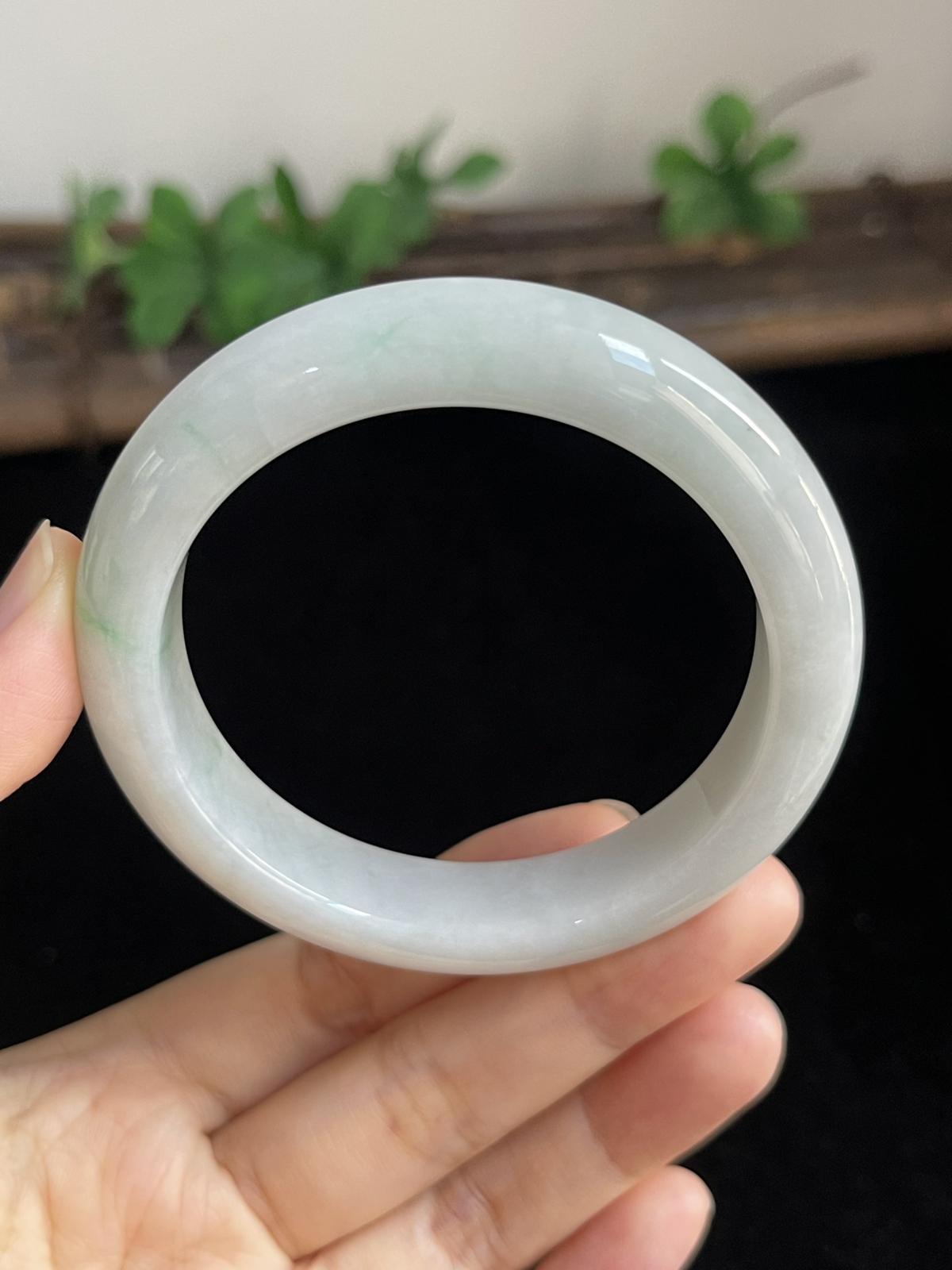 正圈54圈口，翡翠手镯