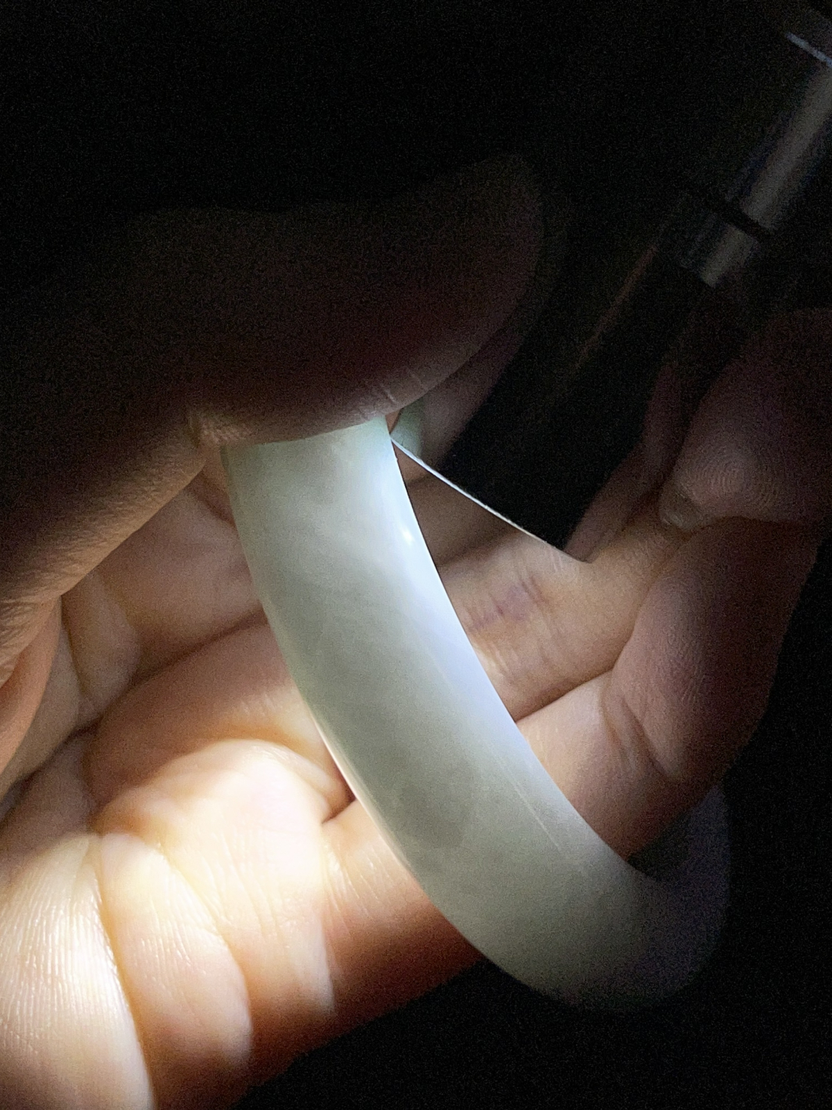 正圈54圈口，翡翠手镯