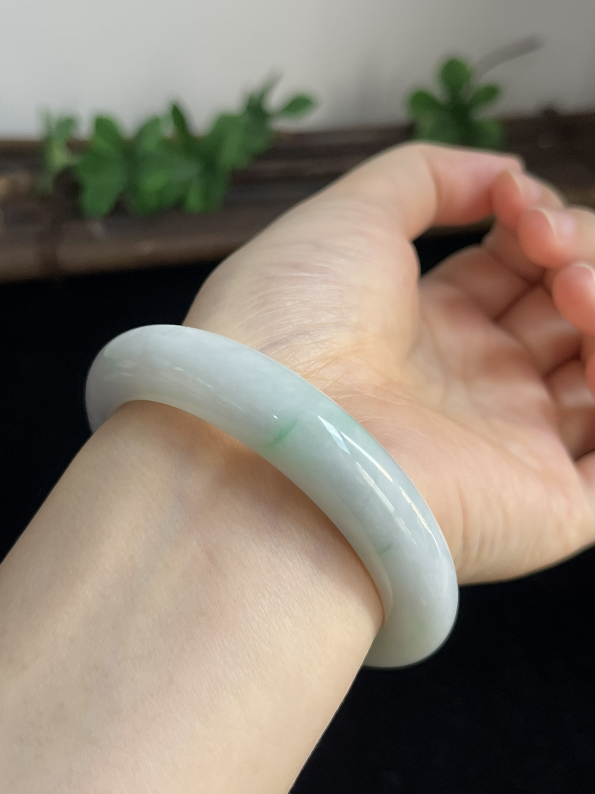 正圈54圈口，翡翠手镯