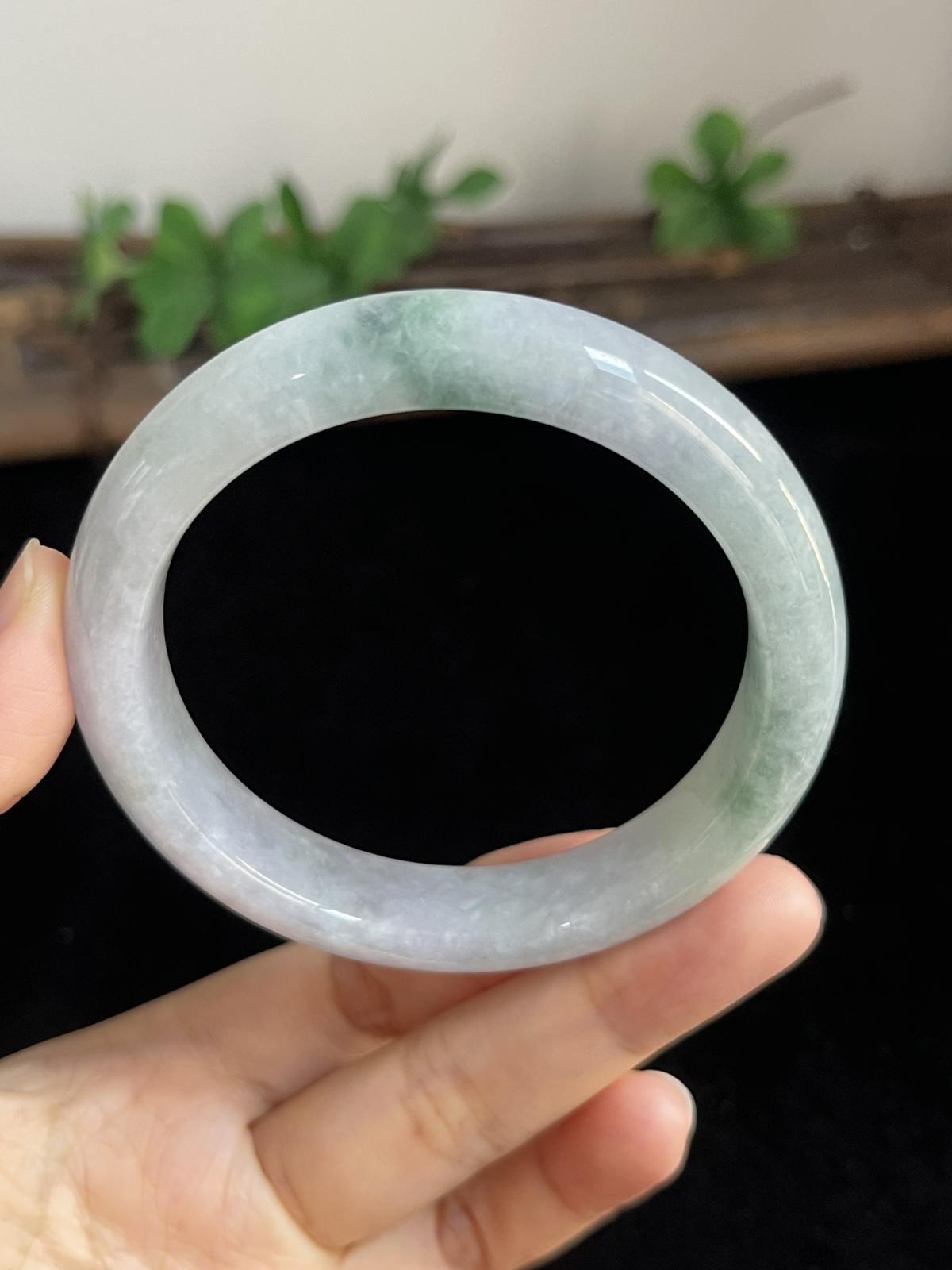 正圈56圈口，翡翠手镯