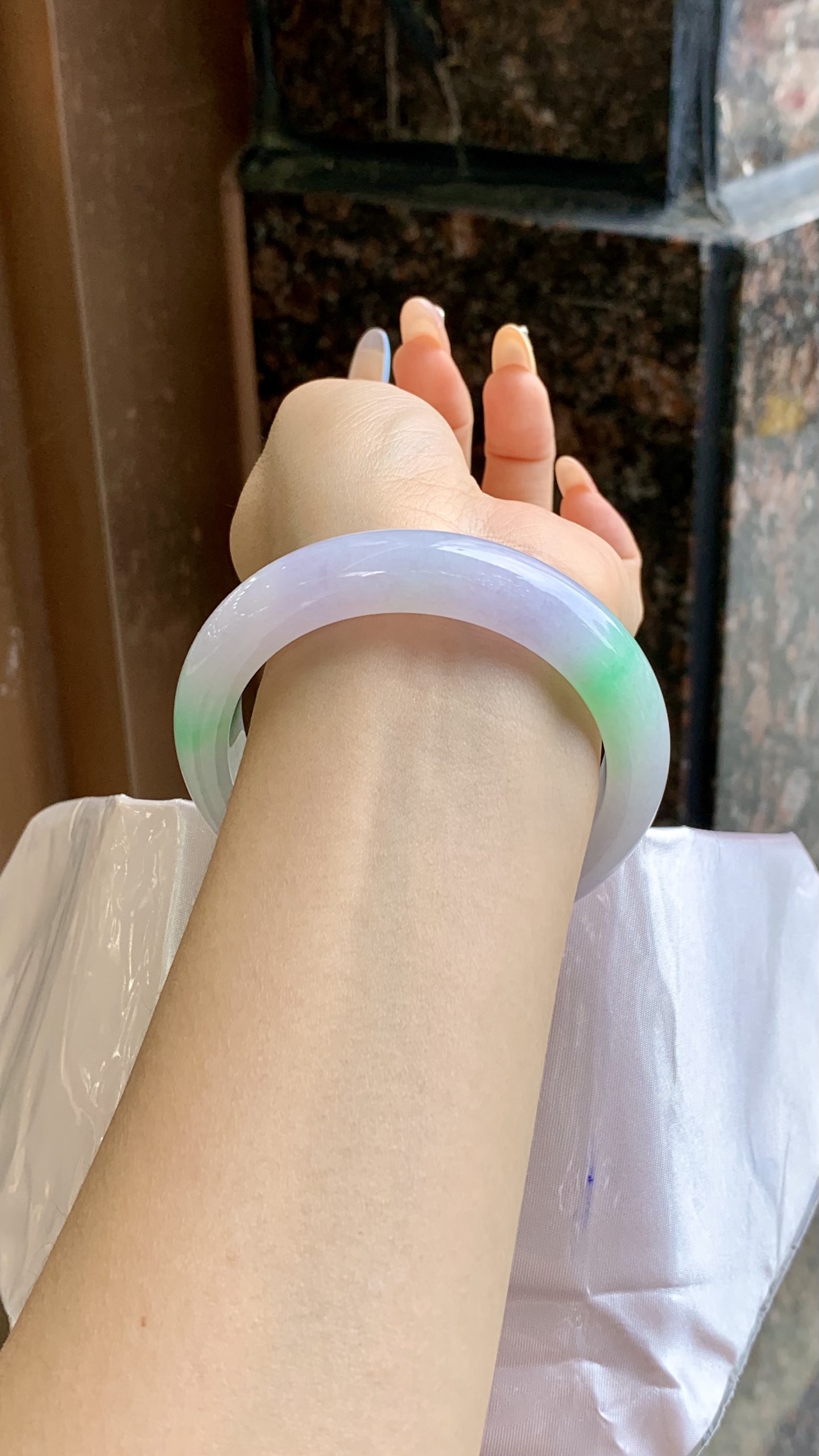 冰胶春彩正圈成品 XL-10 尺寸：57-12.5-9.5