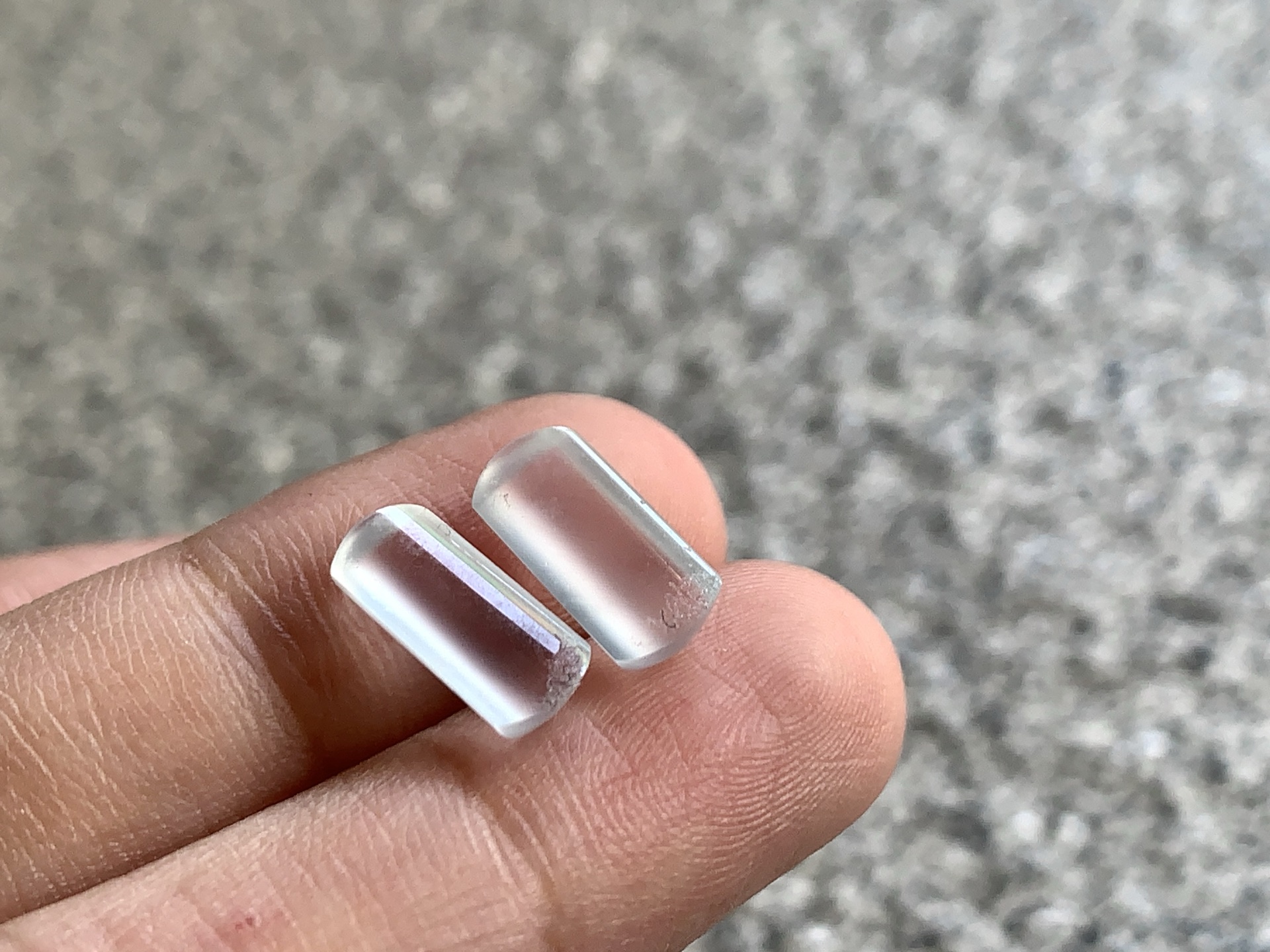 ️ 冰马鞍一对 尺寸：10.6×5×2.5/10.6×5.3×3