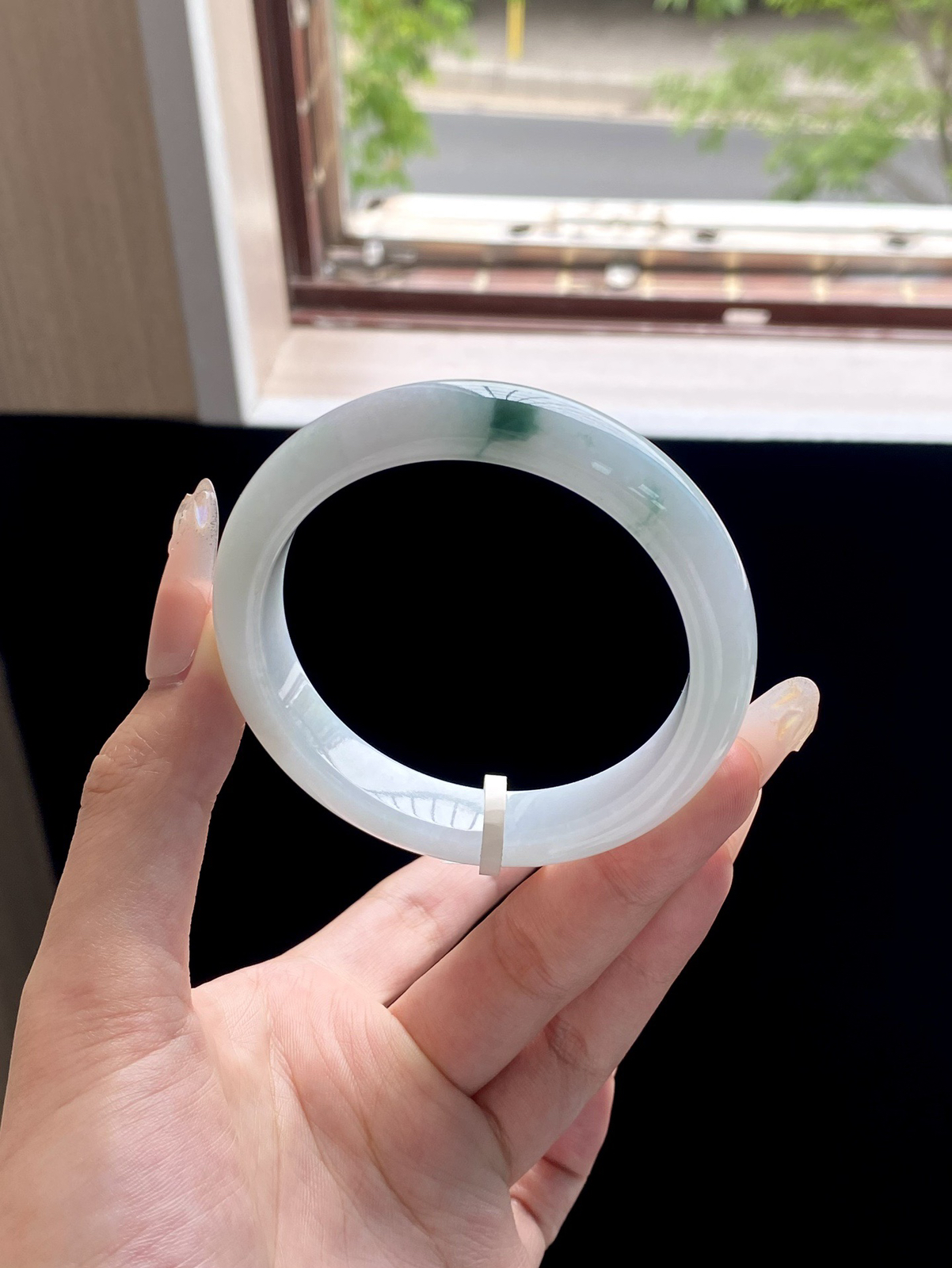 冰飘花正圈成品（小冰丝不显不扣）
⭕️56.9-12-8.5