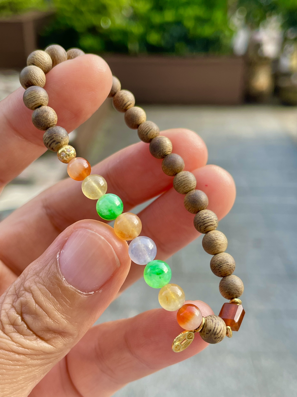 【冰种多宝手串】晶莹多彩的糖果串，多宝手串，颜色丰富，更重要的是种水都很好，性价比很不错