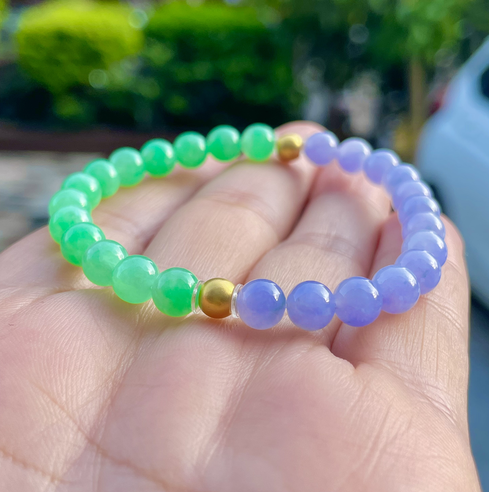 【冰种多宝手串】晶莹多彩的糖果串，多宝手串，颜色丰富，更重要的是种水都很好，性价比很不错