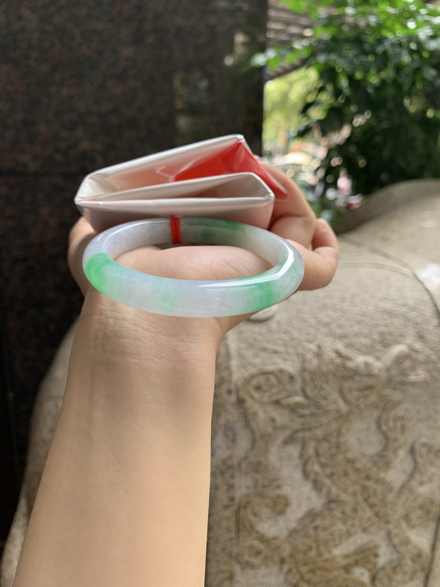 飘阳绿正圈 54.3-9.2-8 0915-N1572 打灯纹