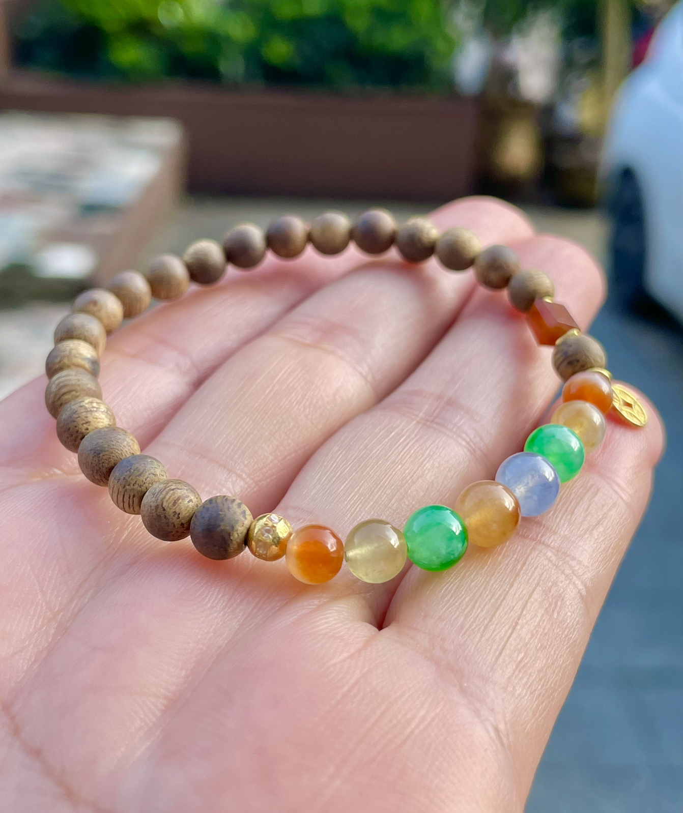 【冰种多宝手串】晶莹多彩的糖果串，多宝手串，颜色丰富，更重要的是种水都很好，性价比很不错