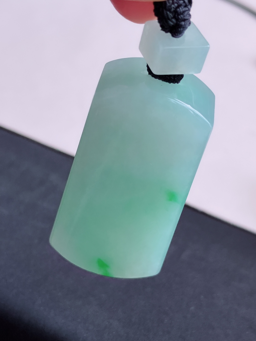 ️，冰飘花平安牌，简约时尚，尺寸49.8/24.8/11.6/自然光实拍