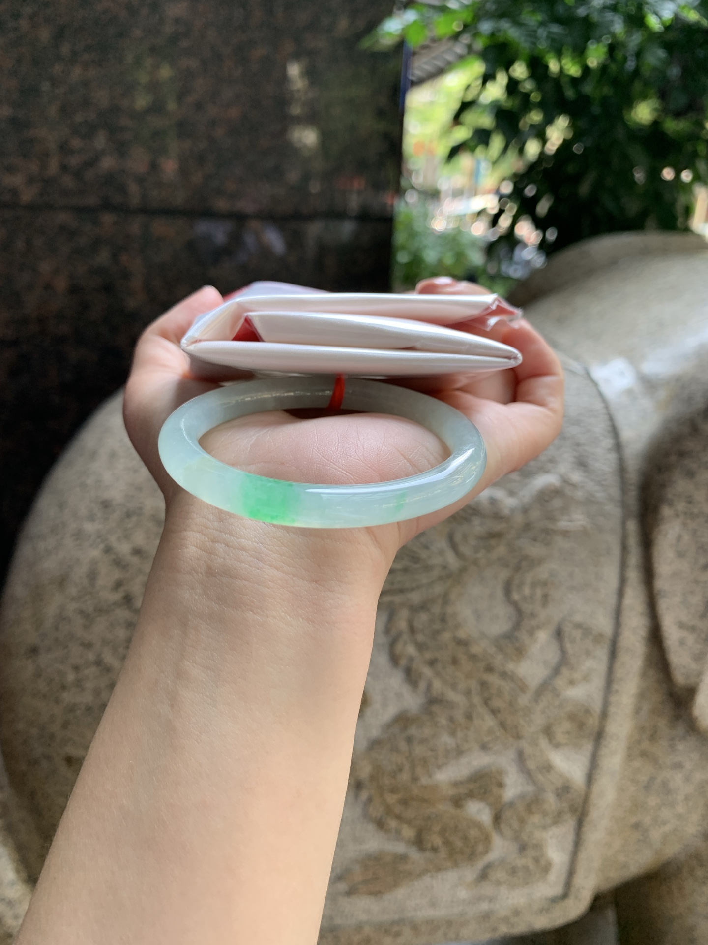 冰绿贵妃 54-46.5-7.5-7.6 0915-N1579-2 打灯纹裂