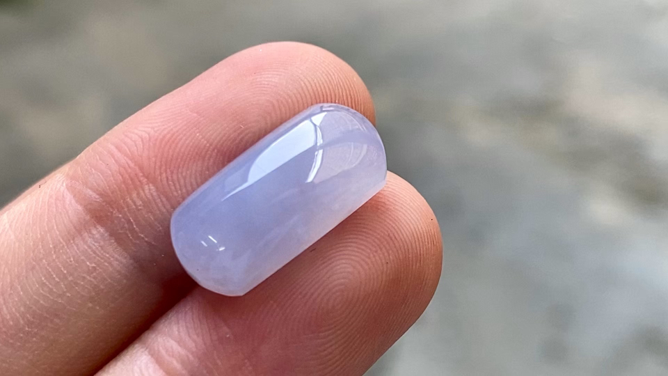 ️ 粉紫马鞍 16.8*8.2*5 完整