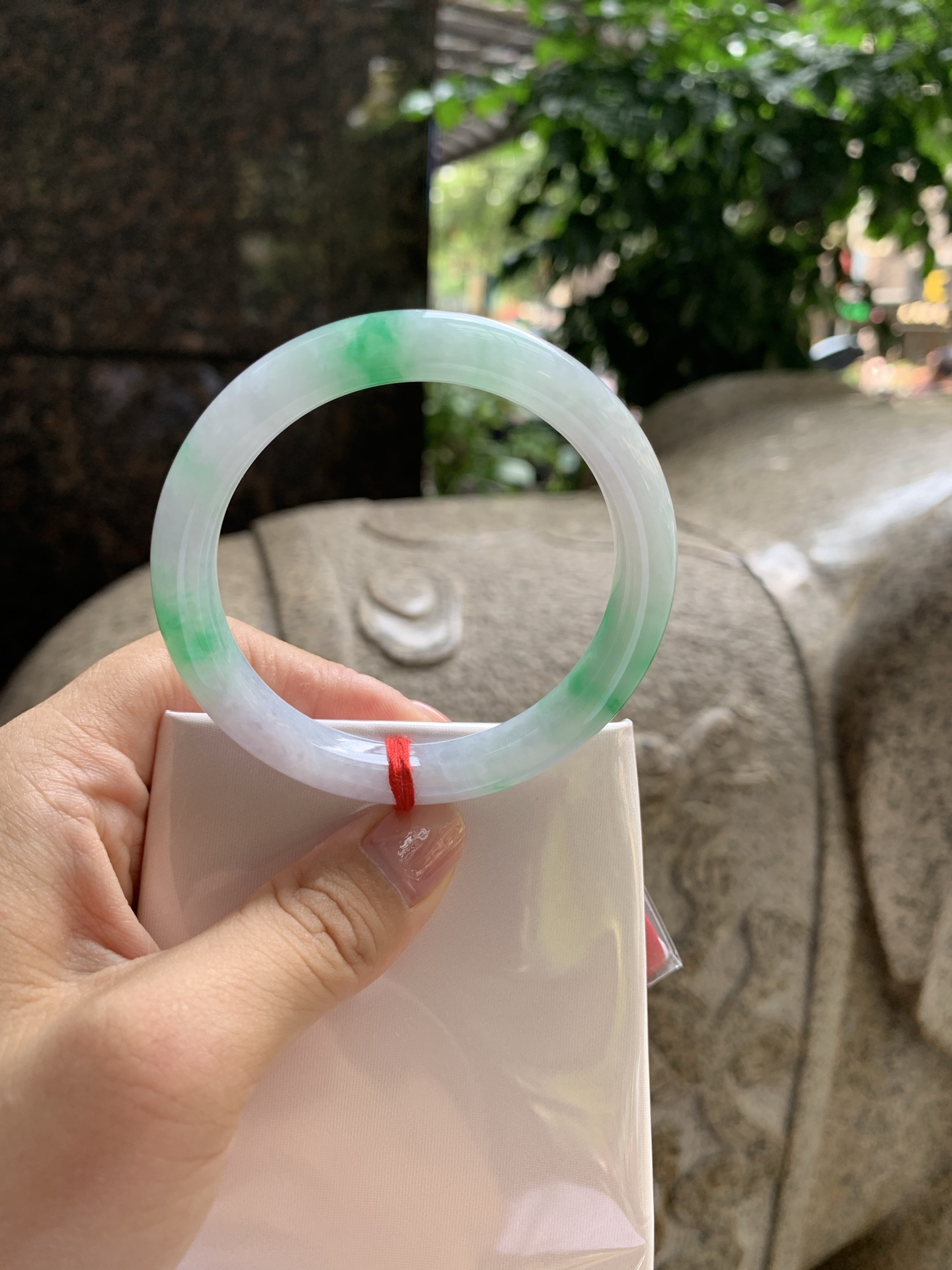 飘阳绿正圈 54.3-9.2-8 0915-N1572 打灯纹