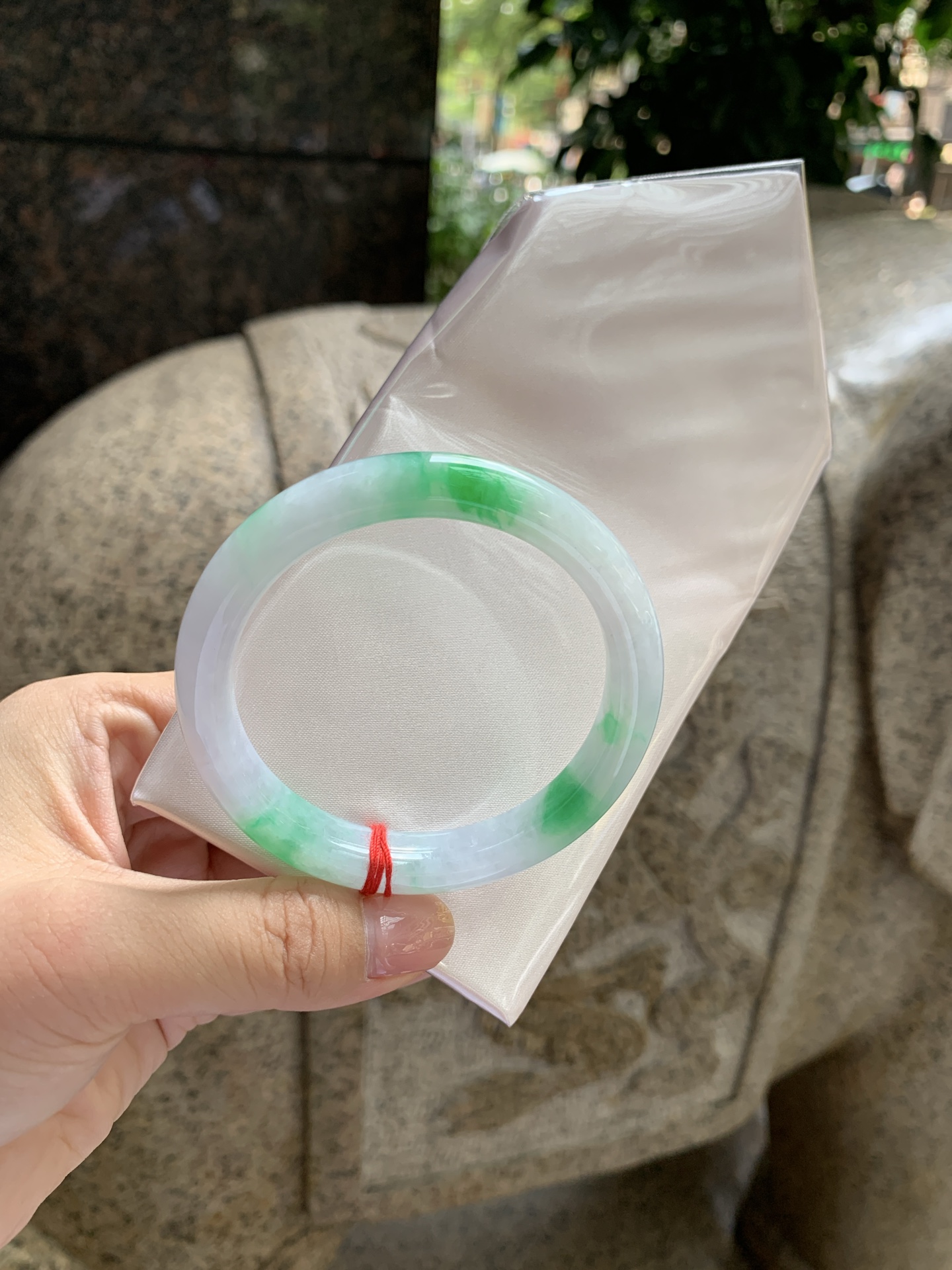 飘阳绿正圈 54.3-9.2-8 0915-N1572 打灯纹