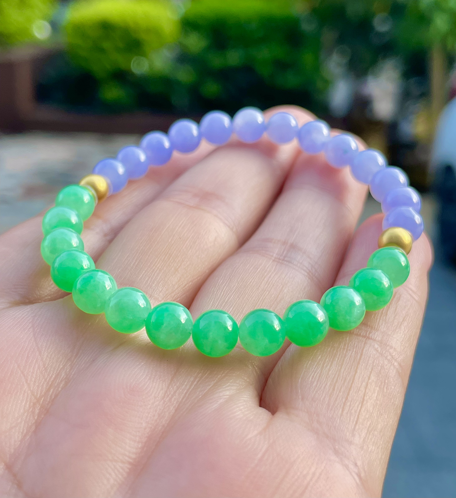【冰种多宝手串】晶莹多彩的糖果串，多宝手串，颜色丰富，更重要的是种水都很好，性价比很不错