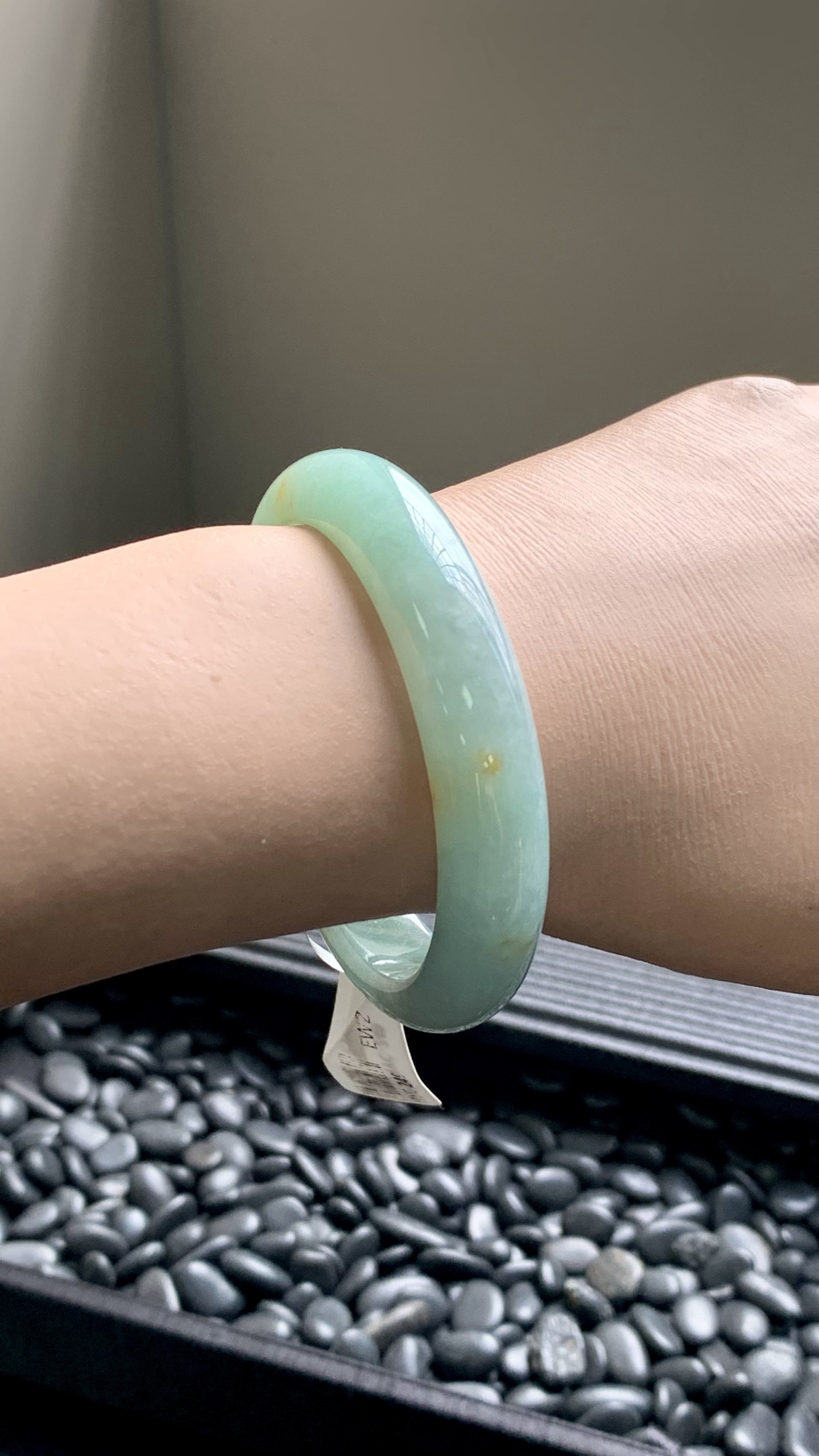 果绿洒金正圈成品 HYC-249 尺寸：54-12-7.5
