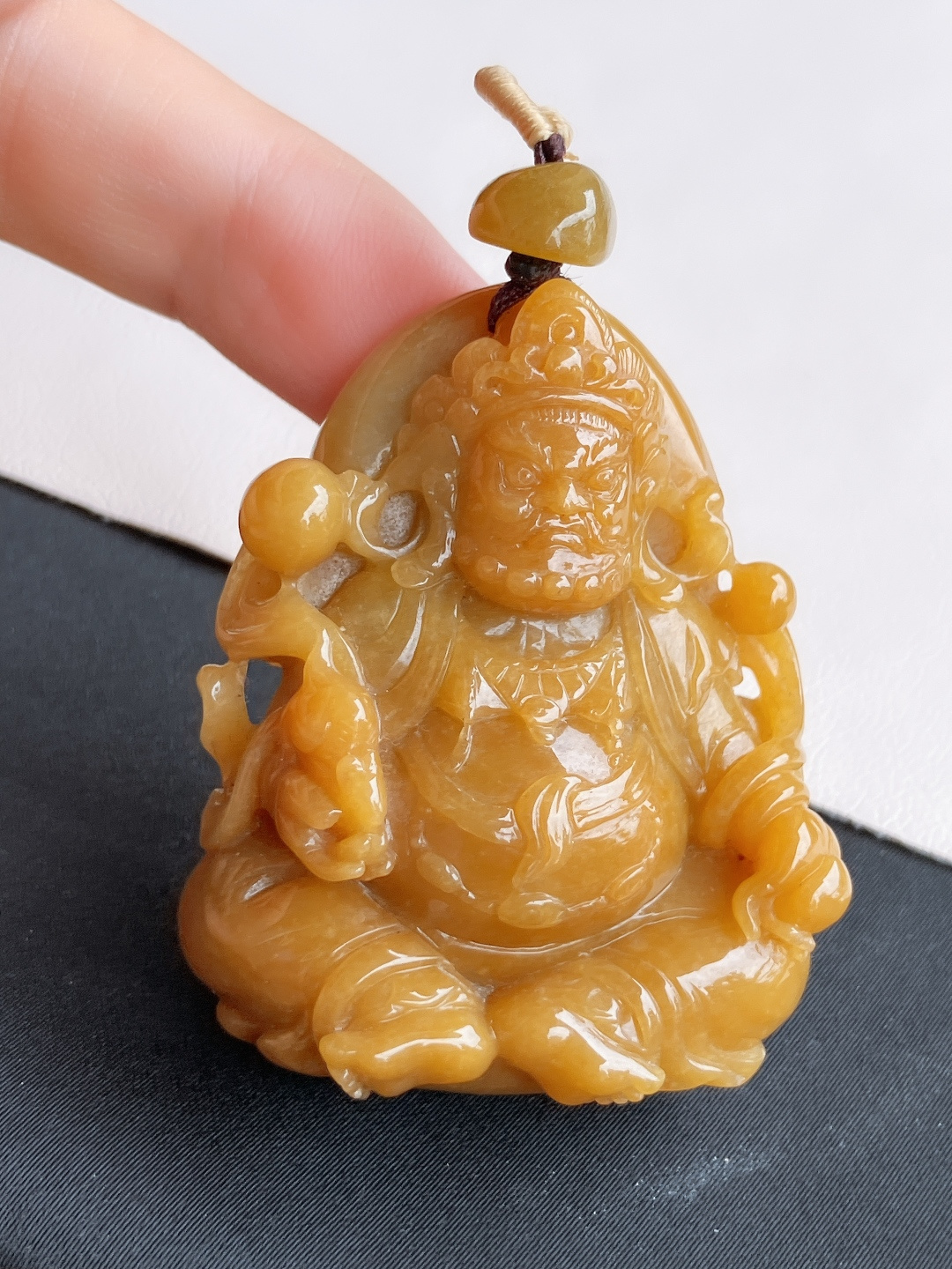 ️，黄财神，饱满大气，尺寸56/42.8/17.6/自然光实拍