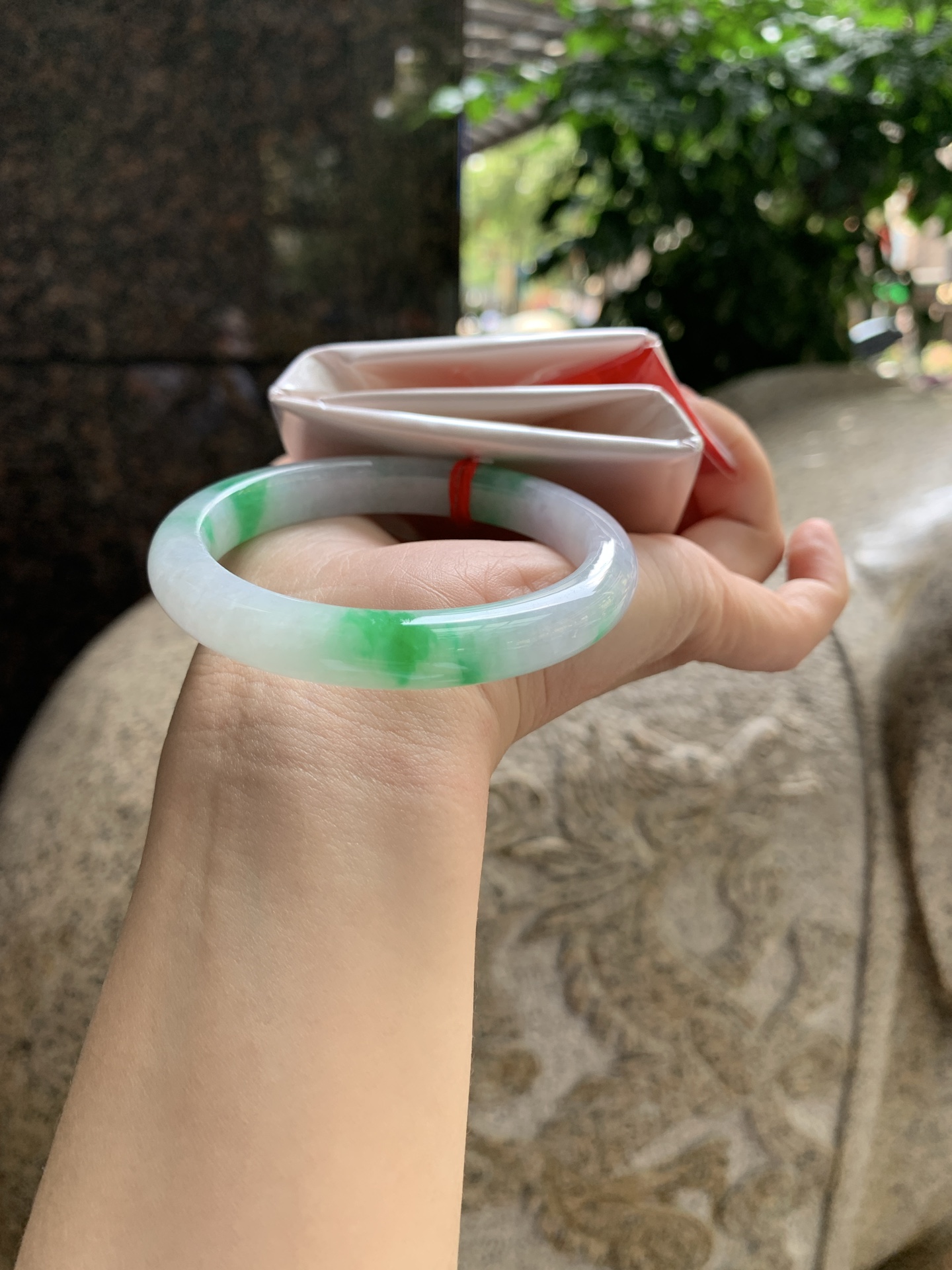 飘阳绿正圈 54.3-9.2-8 0915-N1572 打灯纹