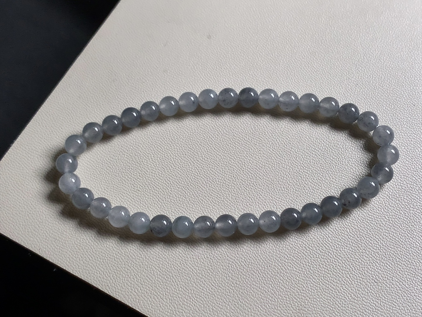 ️ 黑冰手链 很别致，种水，尺寸5.2、5