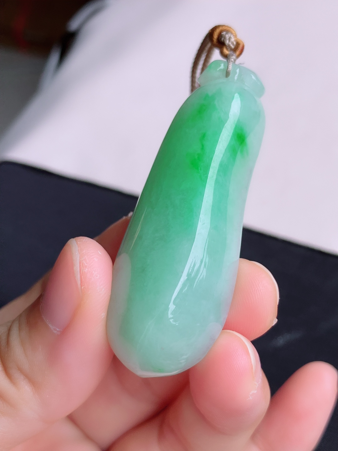 ️，冰飘绿大福瓜，饱满大气，尺寸58/22/12/自然光实拍