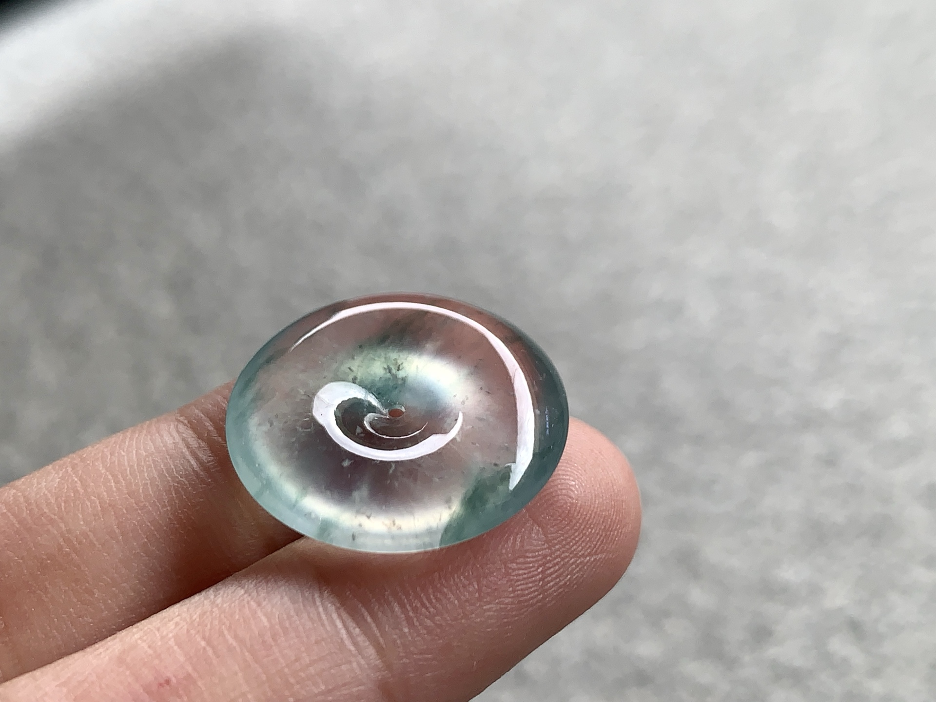 ️ 【飘彩平安扣】 尺寸：19.3×4