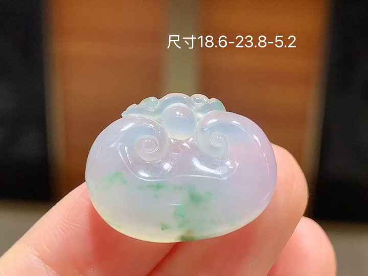 ️冰飘花如意，无裂，尺寸，18.6-23.8-5.2