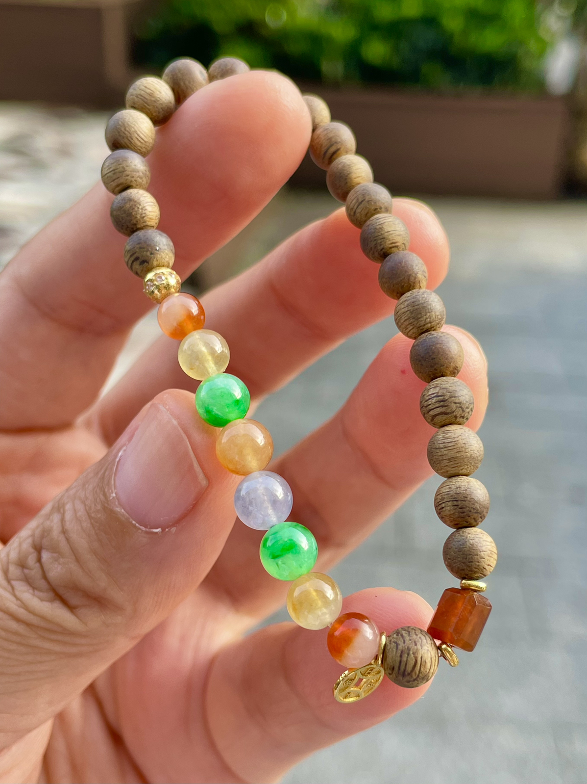 【冰种多宝手串】晶莹多彩的糖果串，多宝手串，颜色丰富，更重要的是种水都很好，性价比很不错
