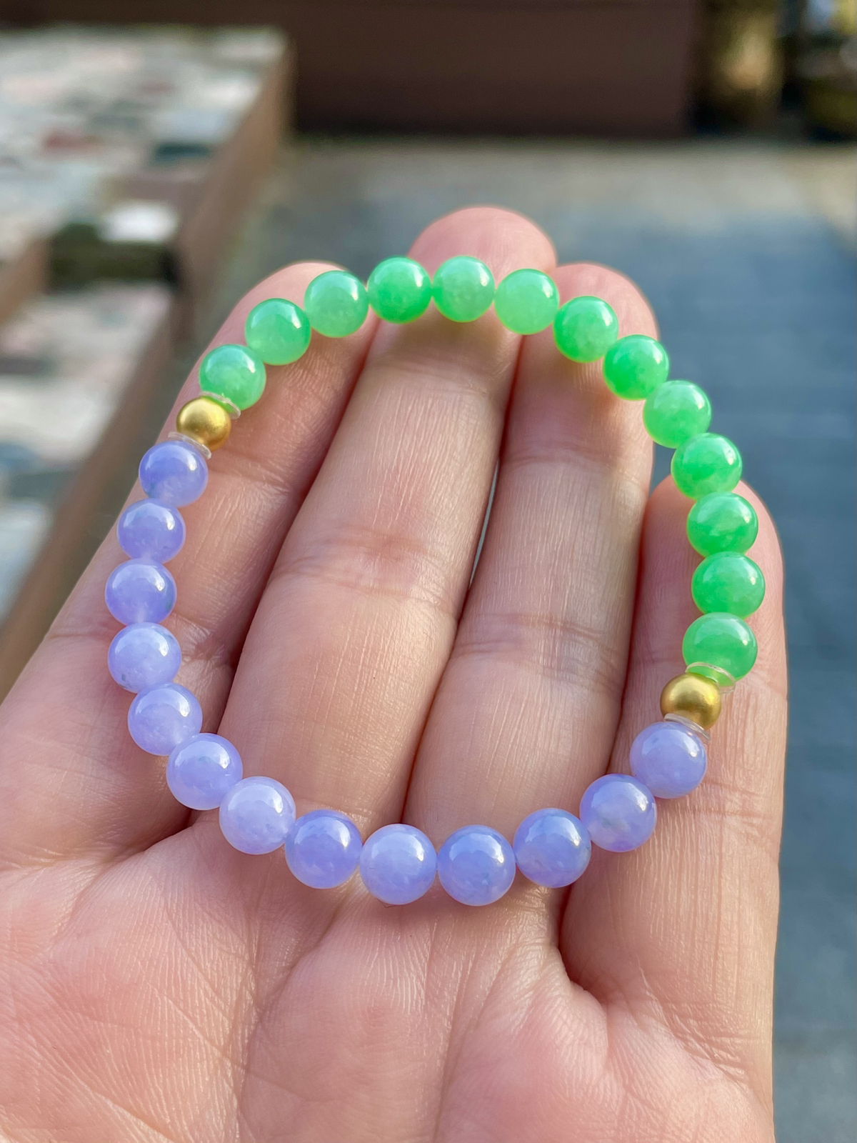【冰种多宝手串】晶莹多彩的糖果串，多宝手串，颜色丰富，更重要的是种水都很好，性价比很不错