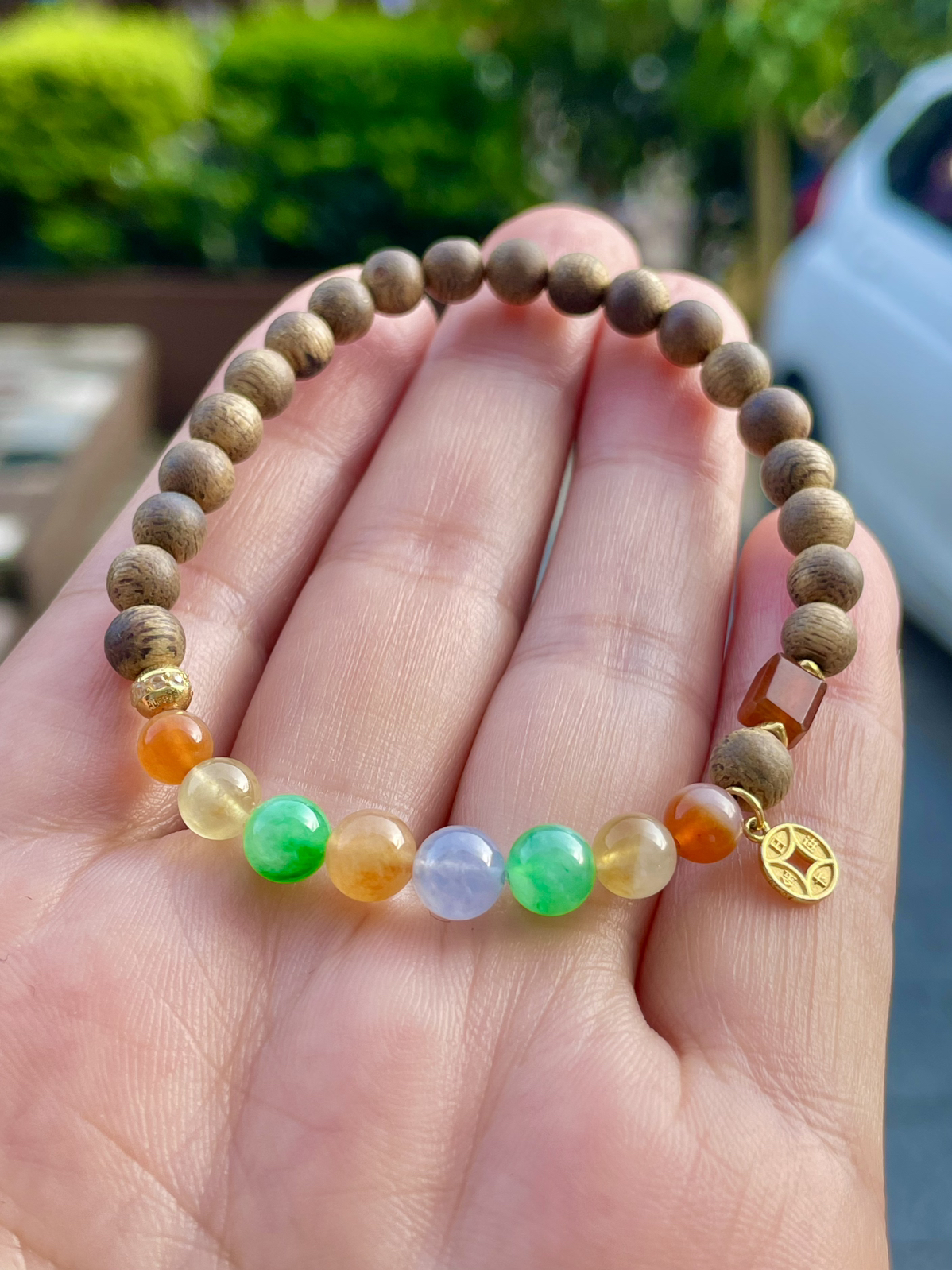 【冰种多宝手串】晶莹多彩的糖果串，多宝手串，颜色丰富，更重要的是种水都很好，性价比很不错