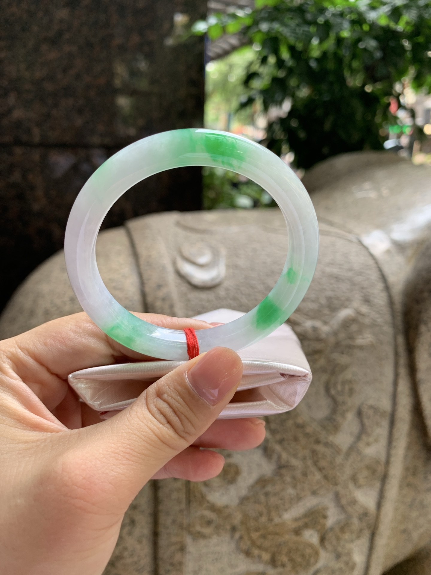 飘阳绿正圈 54.3-9.2-8 0915-N1572 打灯纹