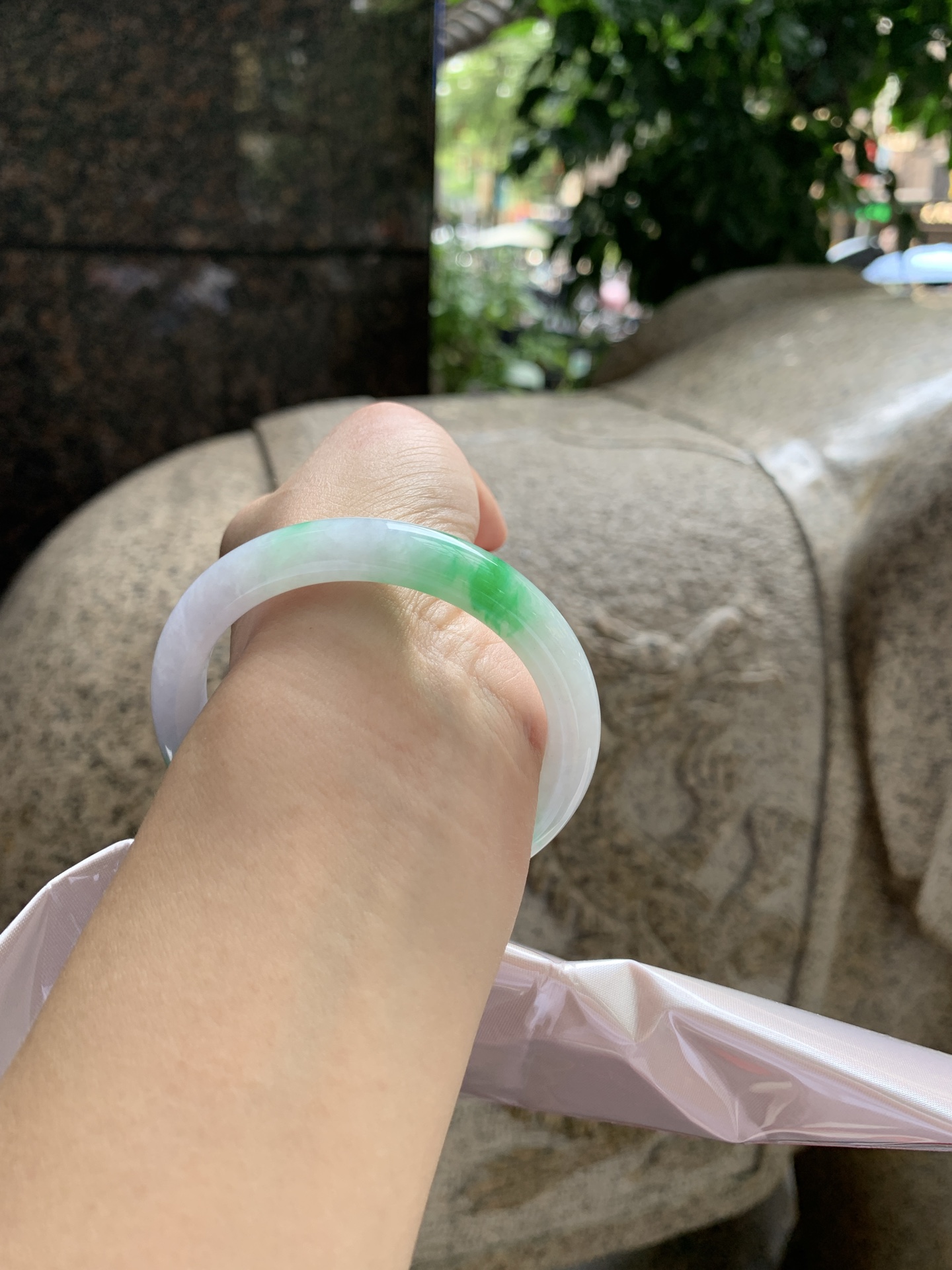 飘阳绿正圈 54.3-9.2-8 0915-N1572 打灯纹