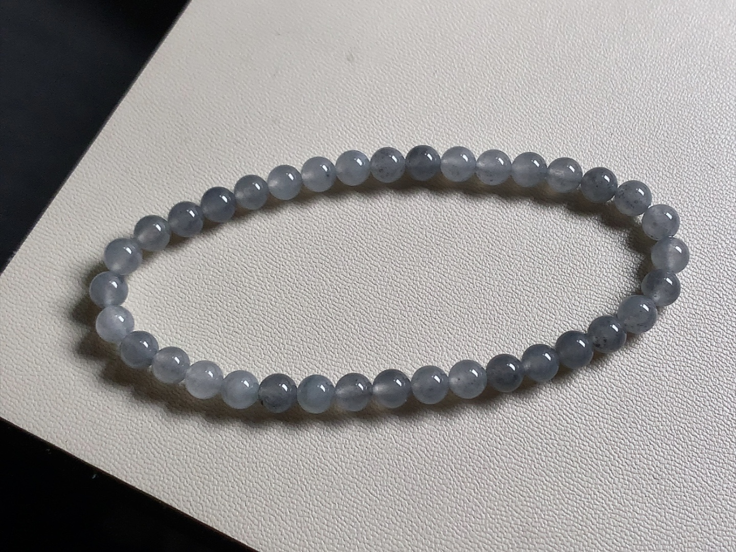 ️ 黑冰手链 很别致，种水，尺寸5.2、5