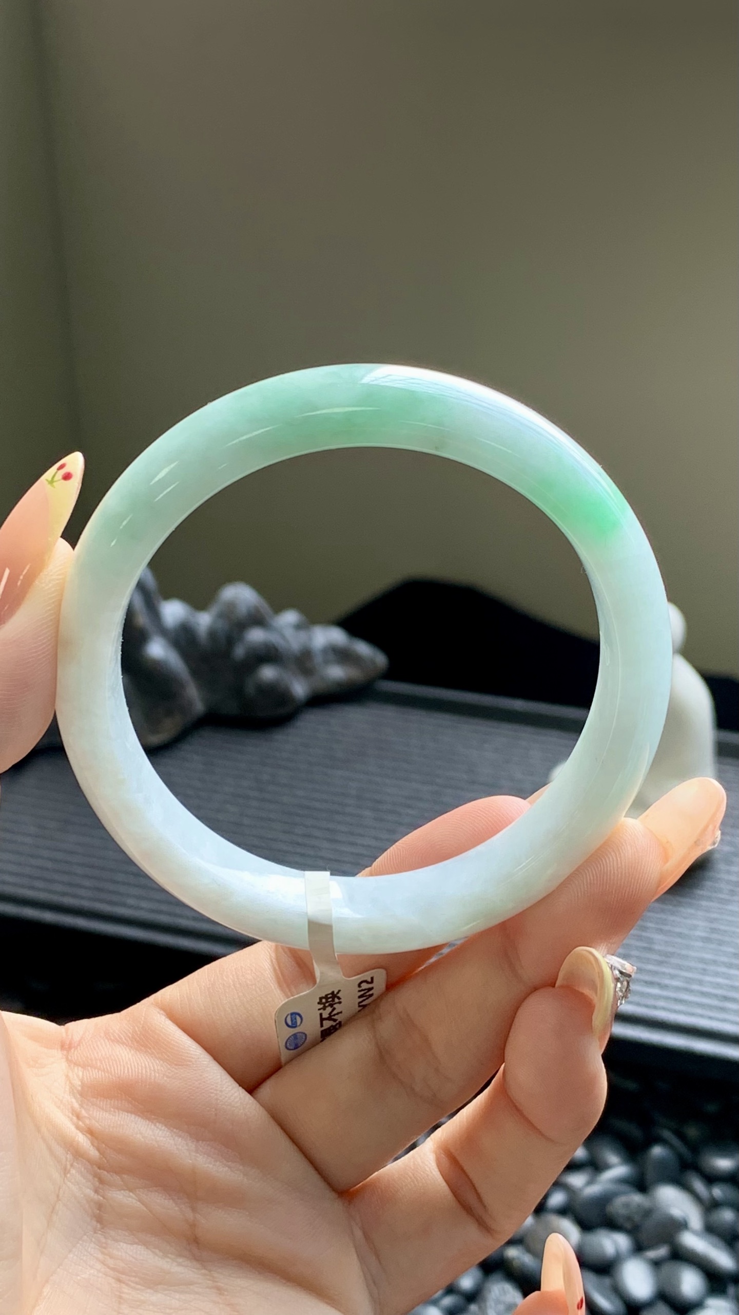 飘绿花正圈成品 HYY-7251 尺寸：56-11.5-7