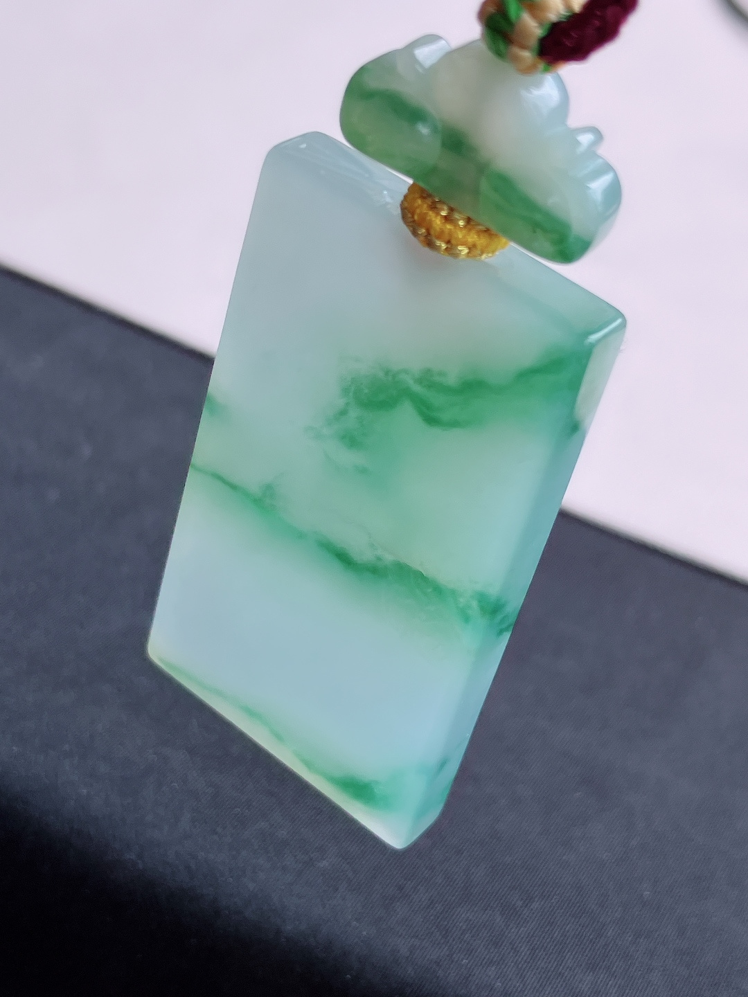 ️，冰飘花平安牌，意境美，尺寸43.6/24/5.3/自然光实拍
