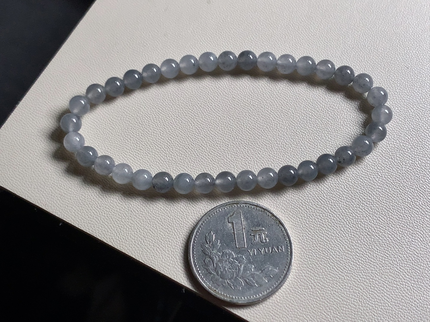 ️ 黑冰手链 很别致，种水，尺寸5.2、5