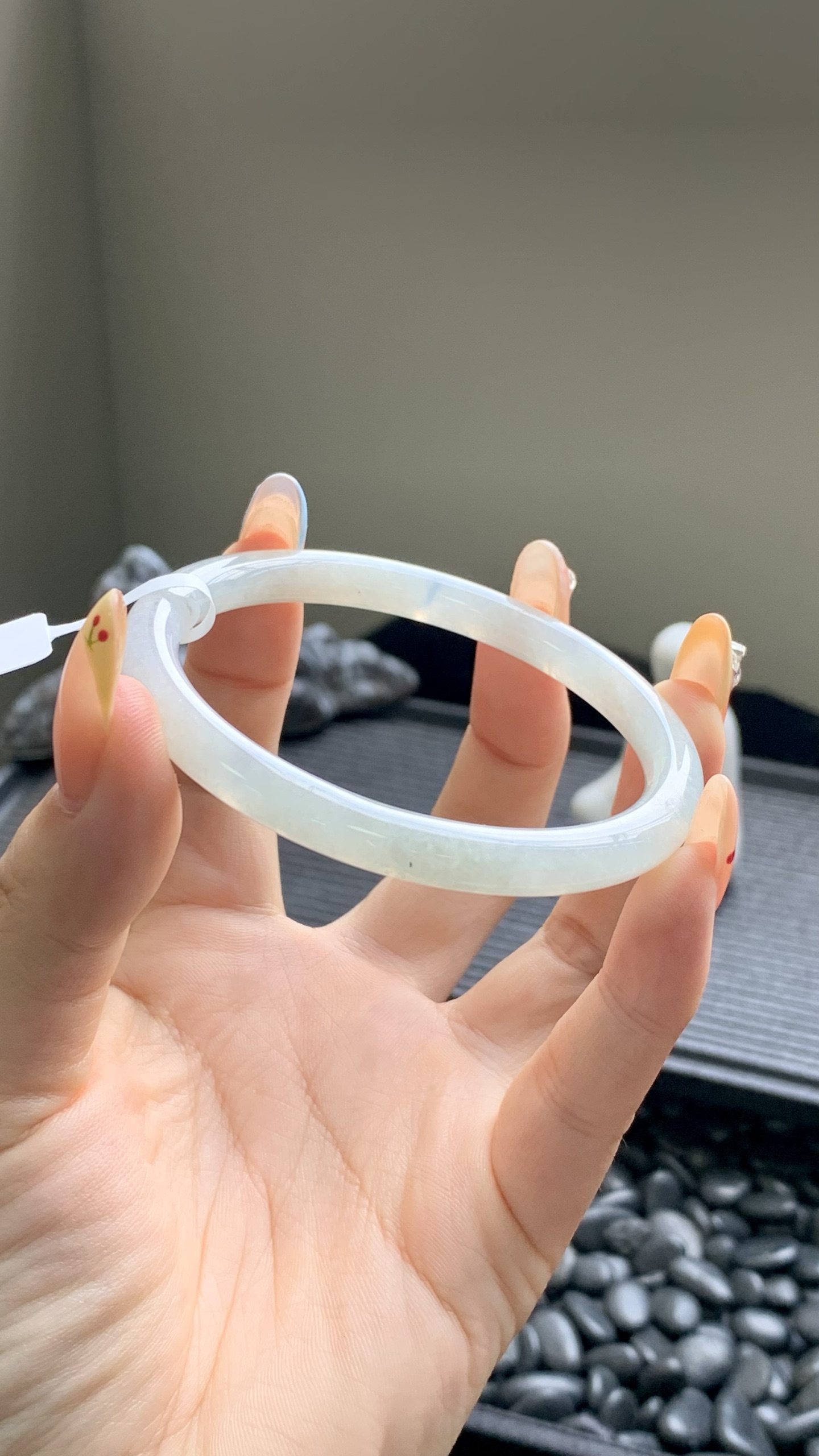 冰晴叮当镯成品 HYY-1109 尺寸：57-7-7